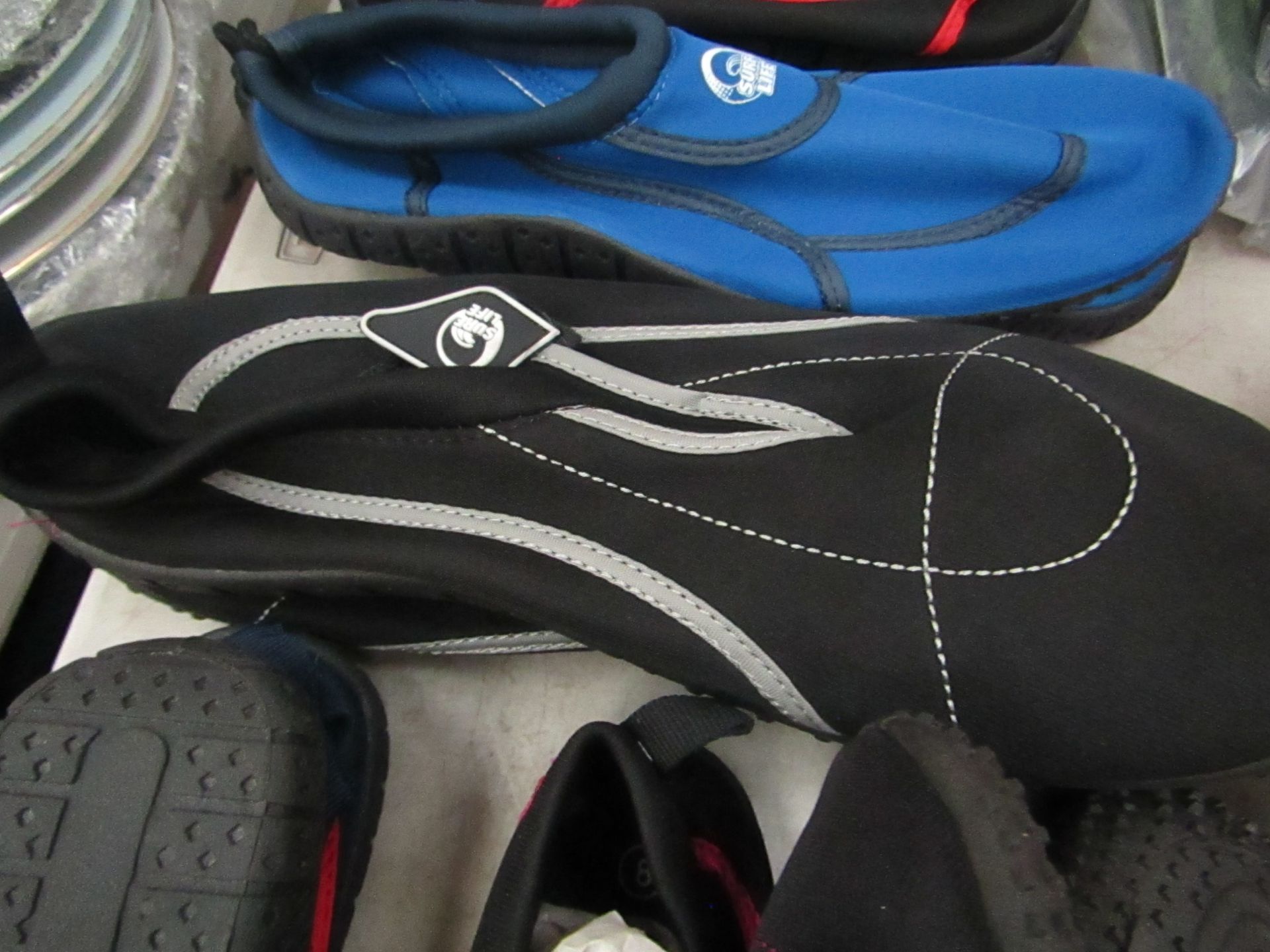 Surf Life - Waterproof Shoes - Size 9 - See Image For Design - No Packaging.