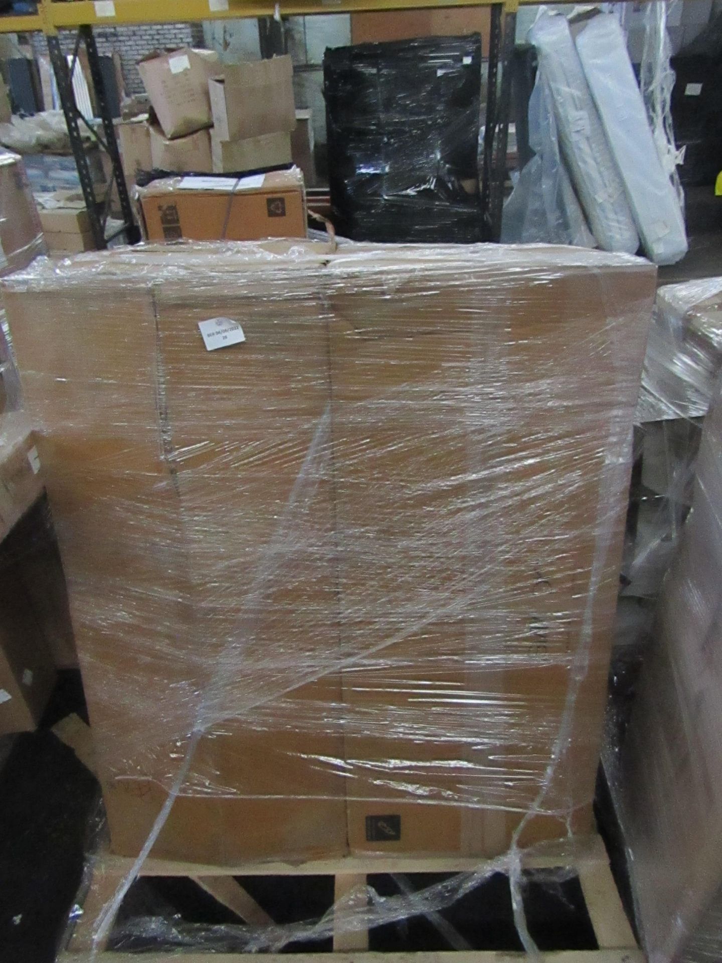 This pallet of branded customer returns is most suited for spares and repair projects - expect