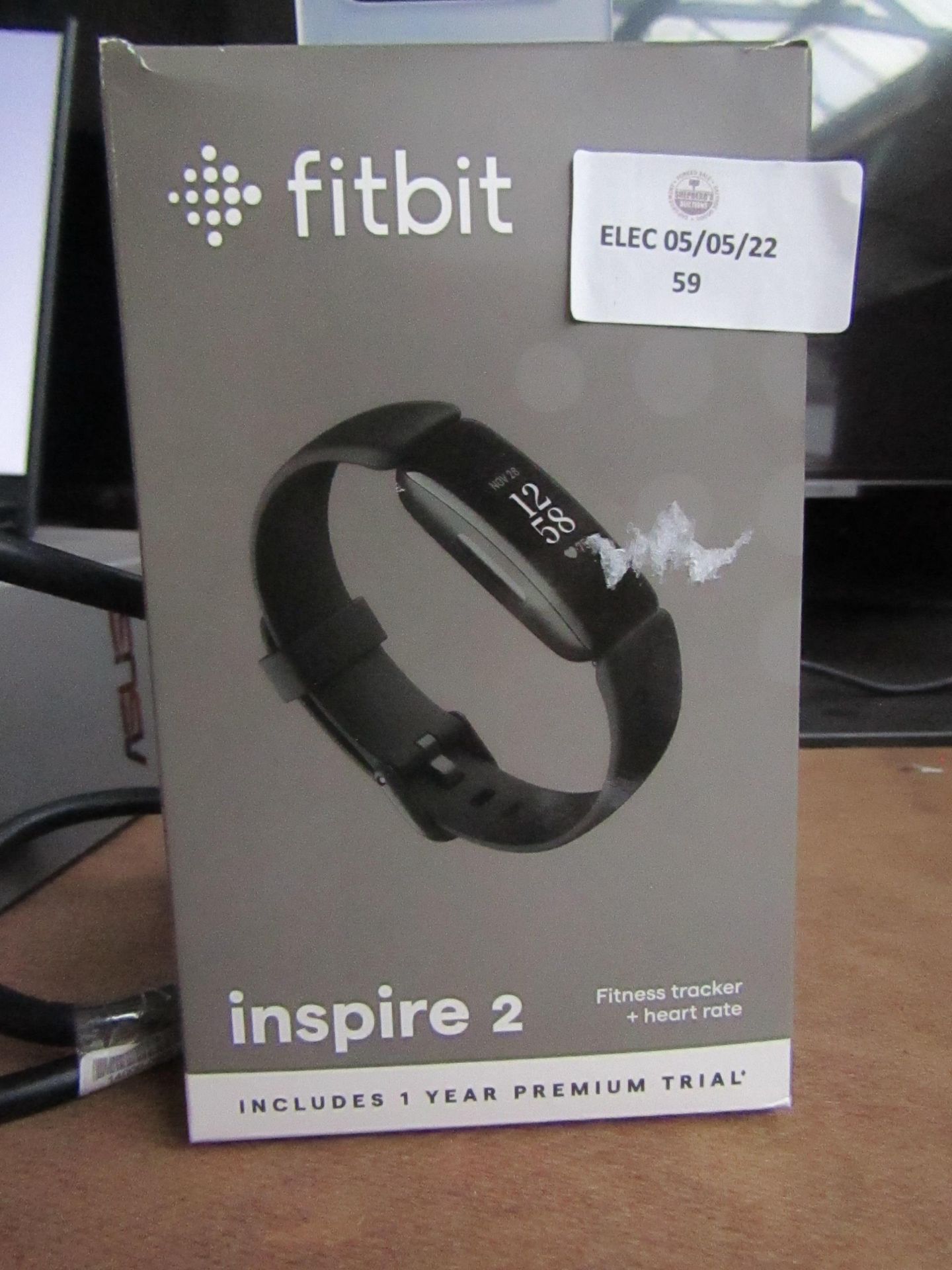 Fitbit Inspire 2 fitness tracker, looks to still be sealed in the box altough this is not