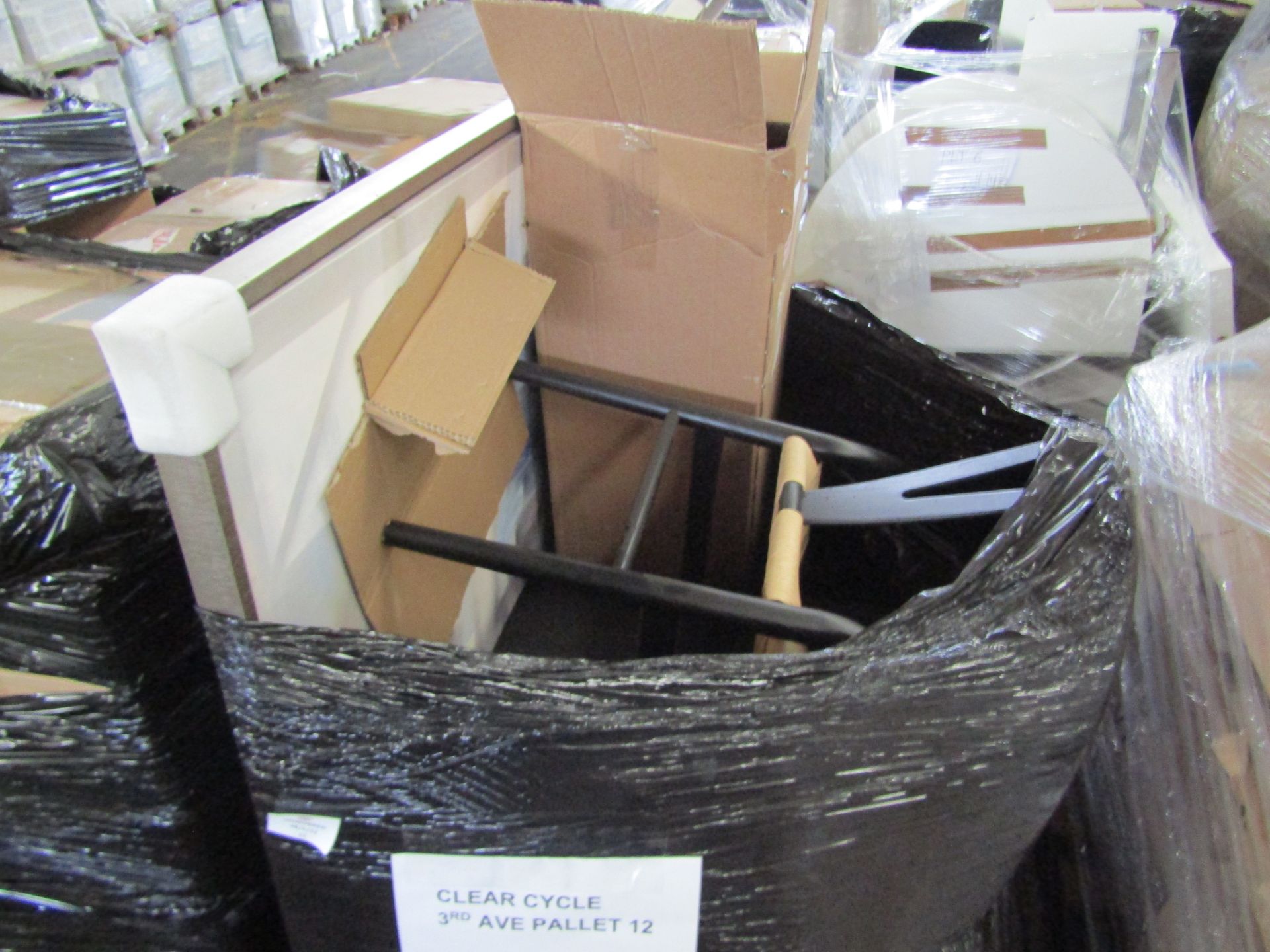 | 1X | PALLET OF FAULTY / MISSING PARTS / DAMAGED CUSTOMER RETURNS FROM COX & COX UNMANIFESTED |