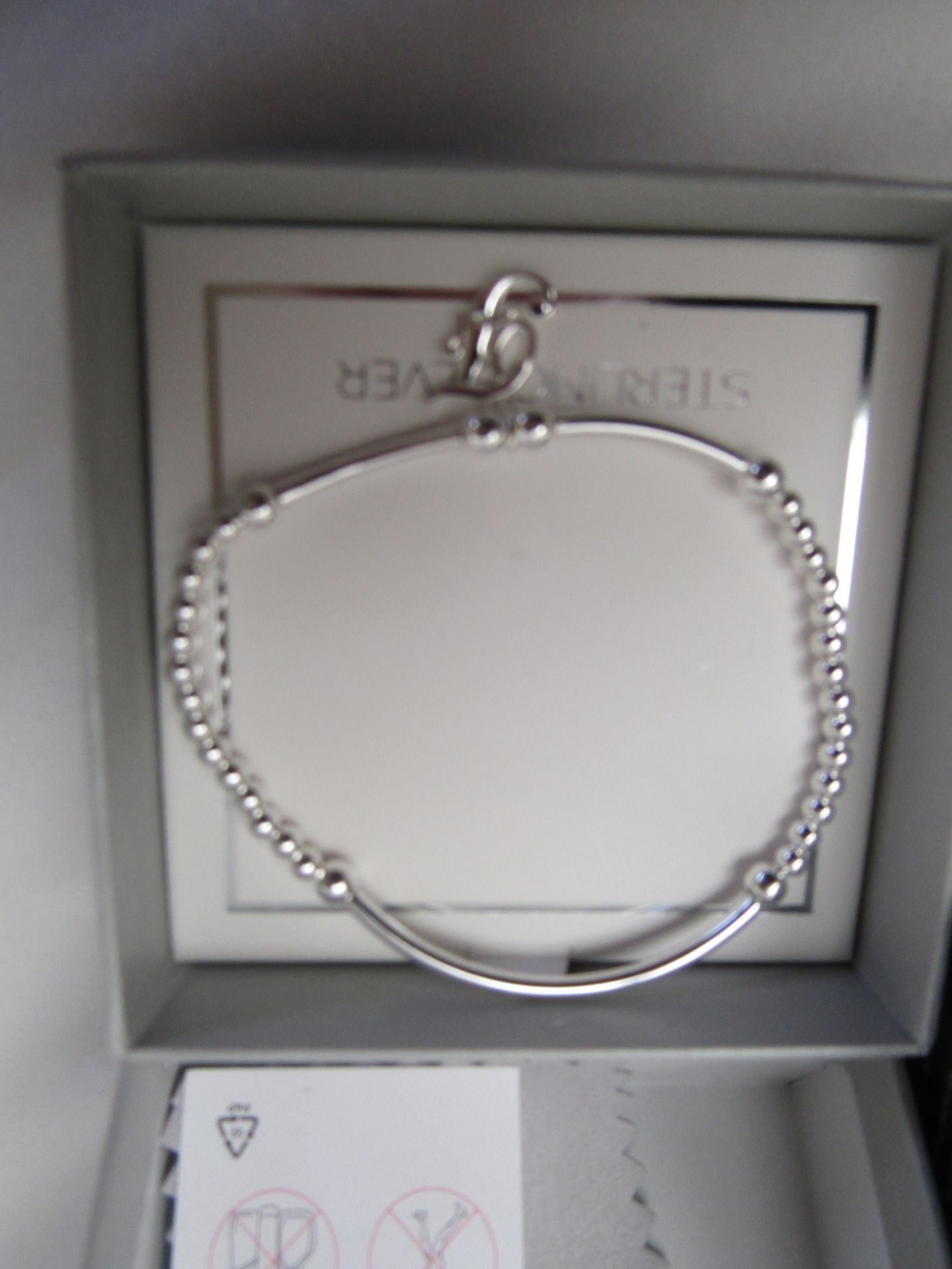 5 X Avon Bracelets With The Initial F ( Sterling Silver ) All Boxed