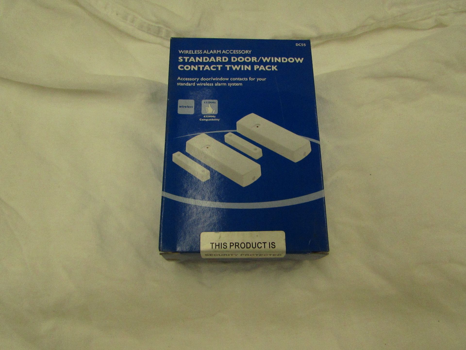 5x Unbranded - Wireless Alarm Accessory Standard Door/Window Contact Twin Pack - All Unused &