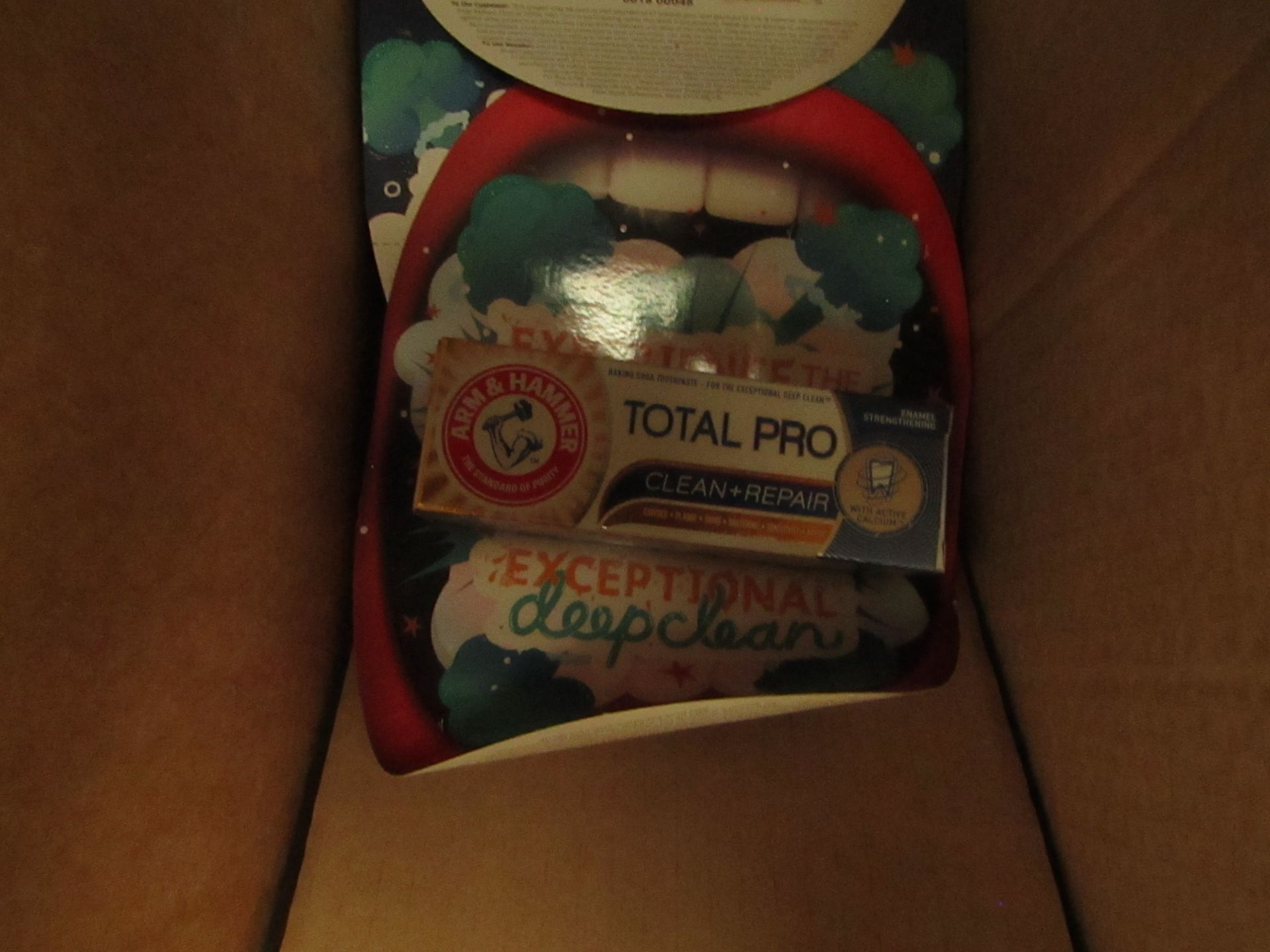 12x Arm & Hammer - Total Pro Clean + Repair Baking Soda Toothpaste - 25ml Tubes - All Unused &