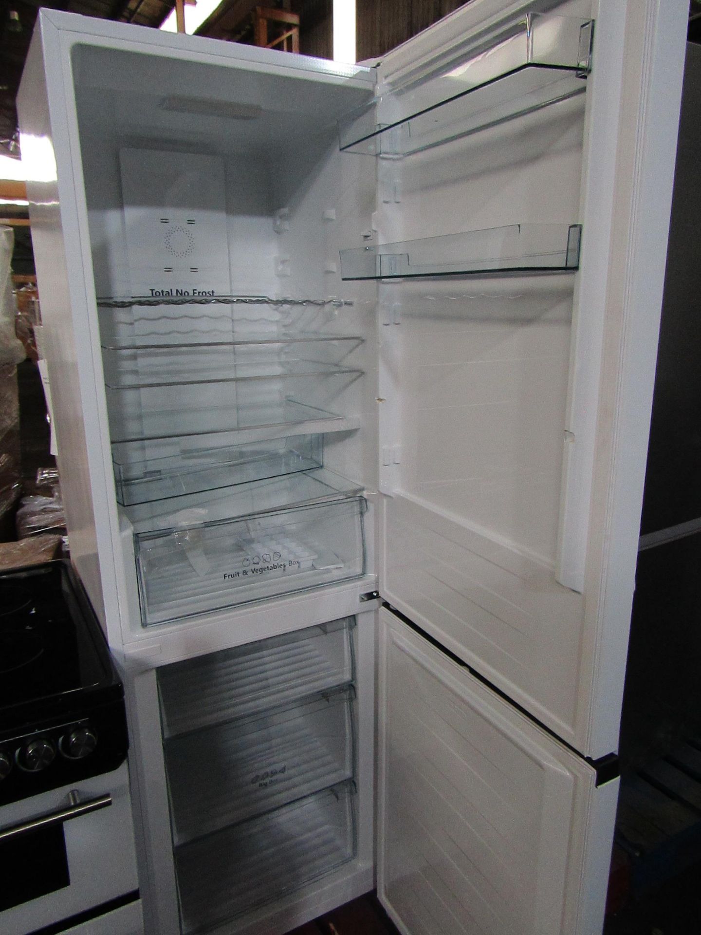 Hisense fridge freezer, tested working for coldness. - Image 2 of 2