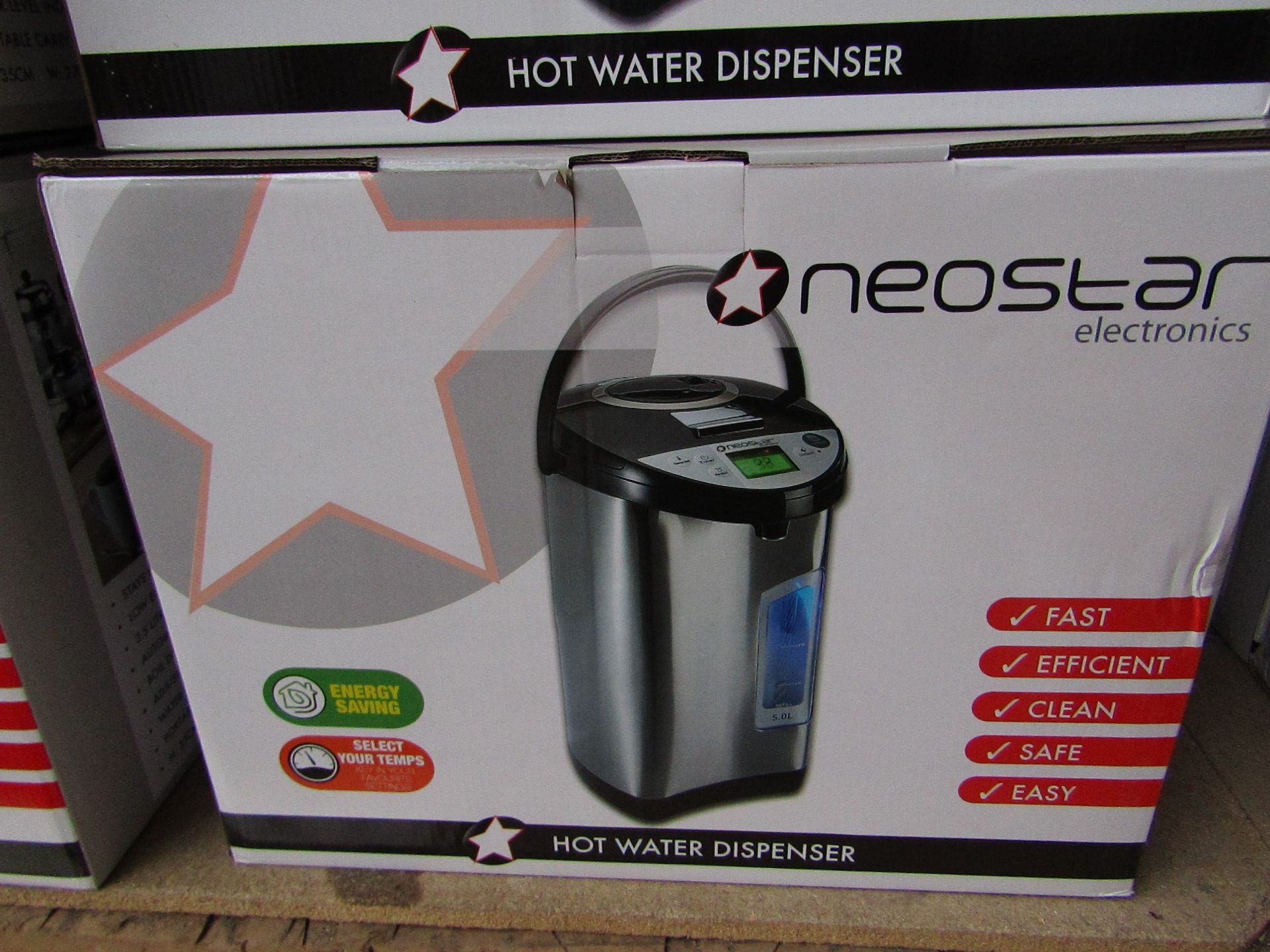 Neostar - Fast & Efficient Hot Water Dispenser - 5.0 Litre Capacity - Good Condition & Boxed. RRP £