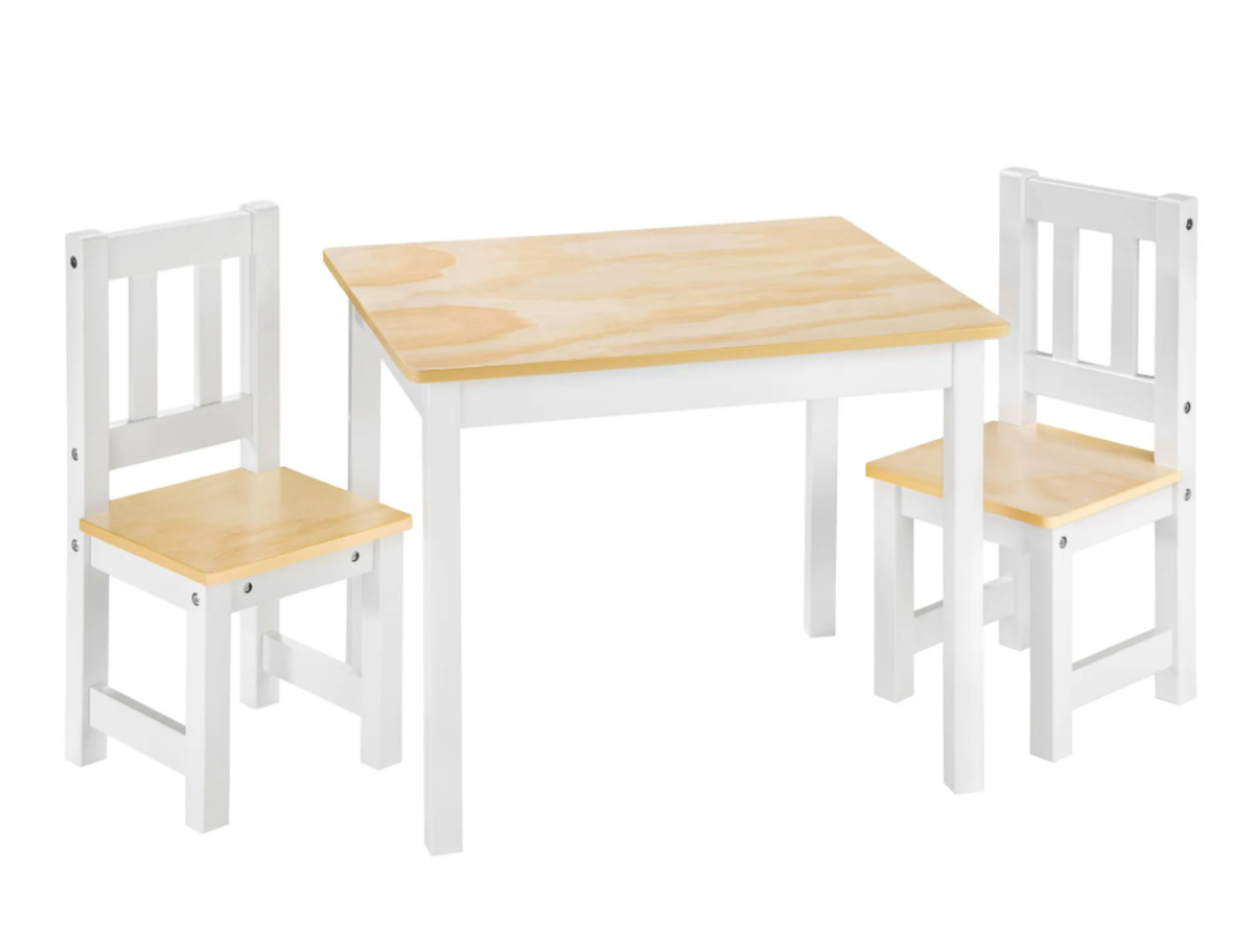 Tectake Kids Table And Chairs Set Alice White RRP ?59.99