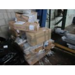 50x TCP UPH201SS PLINTH-MOUNTED FAN HEATER SILVER 2000W 500 X 100MM, new and boxed, Economic,