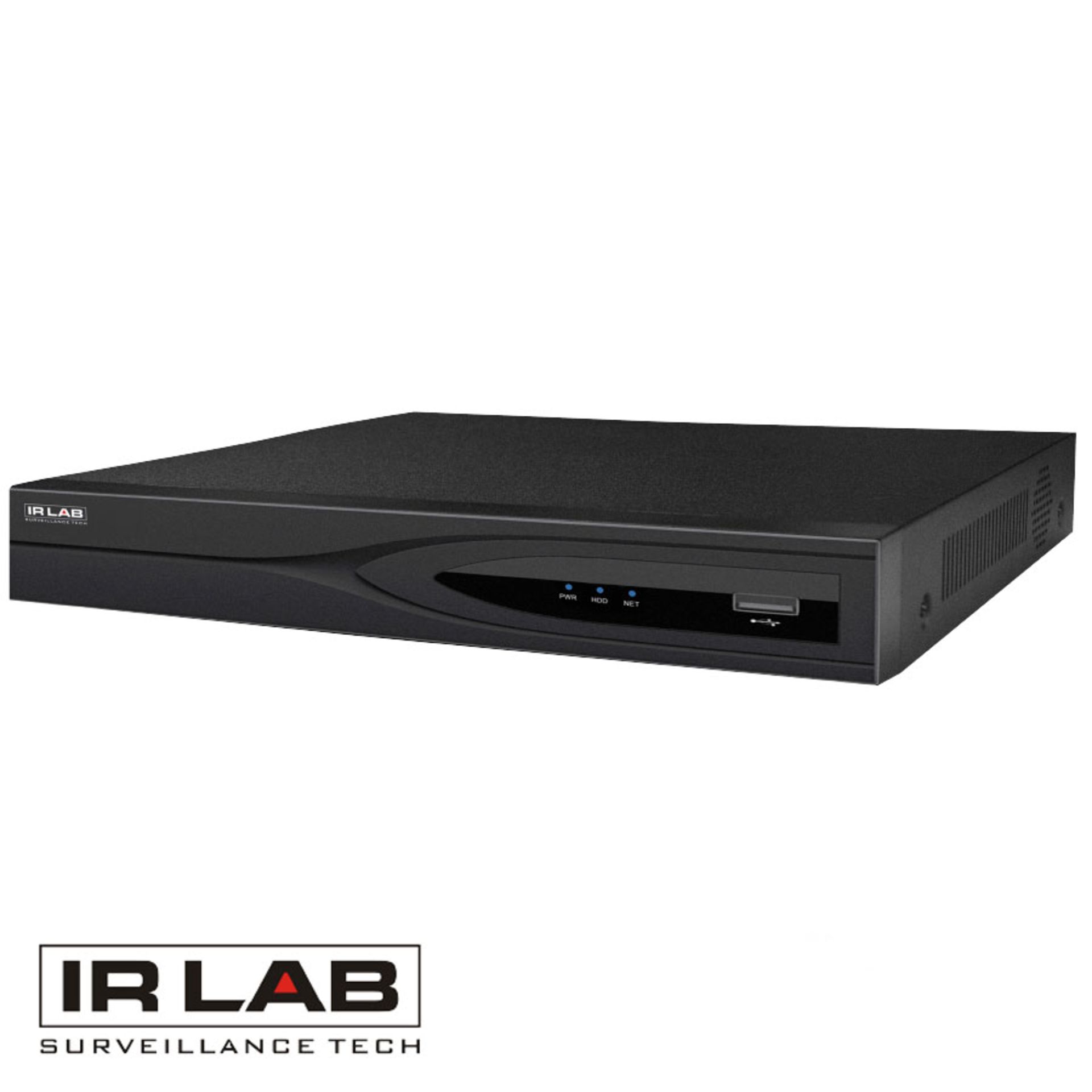 IRLAB H.265 16 Channel NVR with 1TB HDD and 4x IRLAB CIR-HDR26NEC IR Network Camera. RRP Over £359.