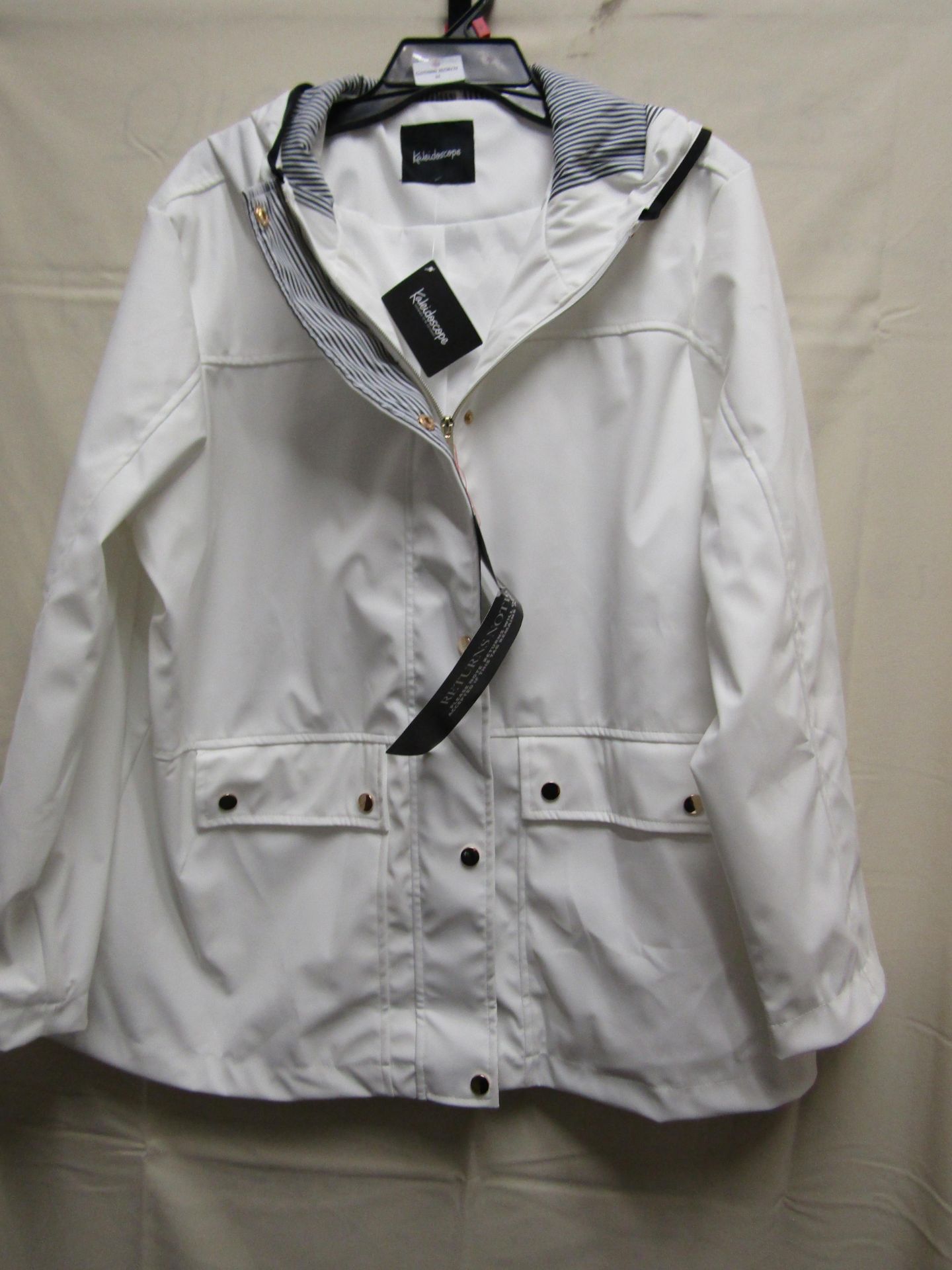 Kaleidoscope Jacket White Size 20 new With Tags