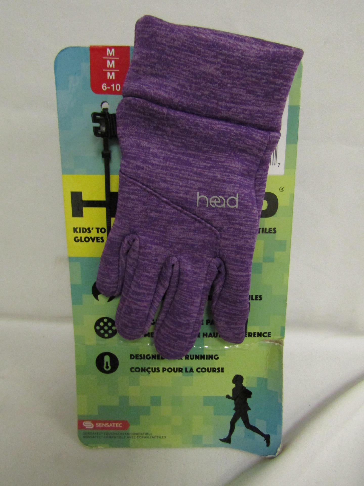 Head Childs Glove Purple Approx Age 4-6 yrs New & Packaged