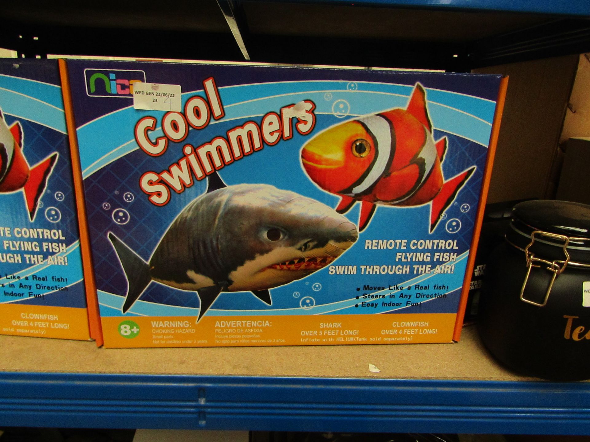 Cool Swimmers - Remote Control Flying Fish - Unchecked & Boxed