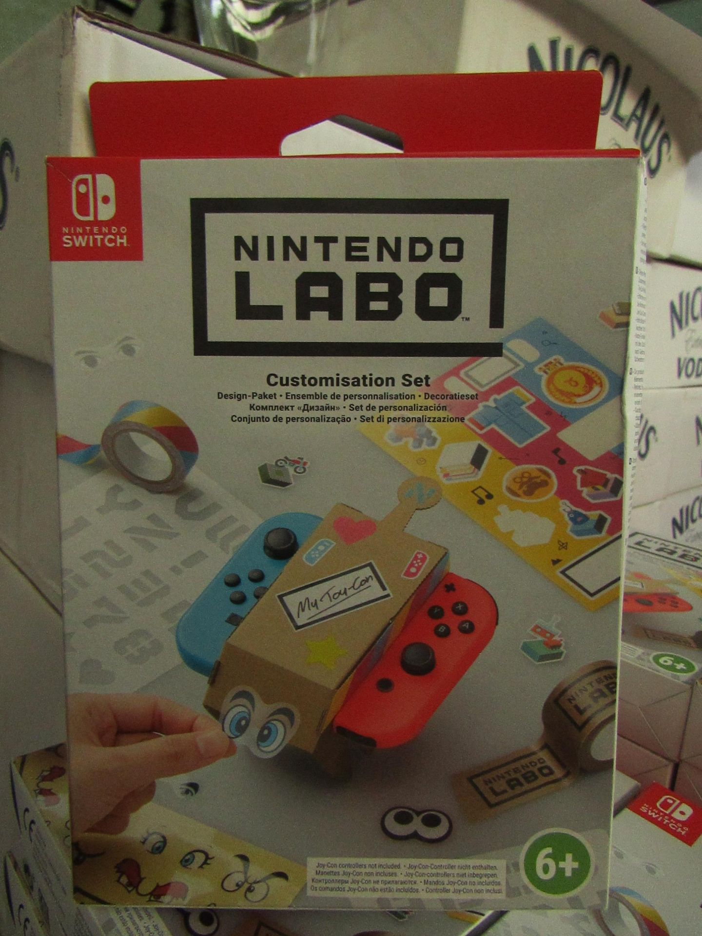 5x Nintendo Switch - LABO Customisation Set - Unused & Boxed.