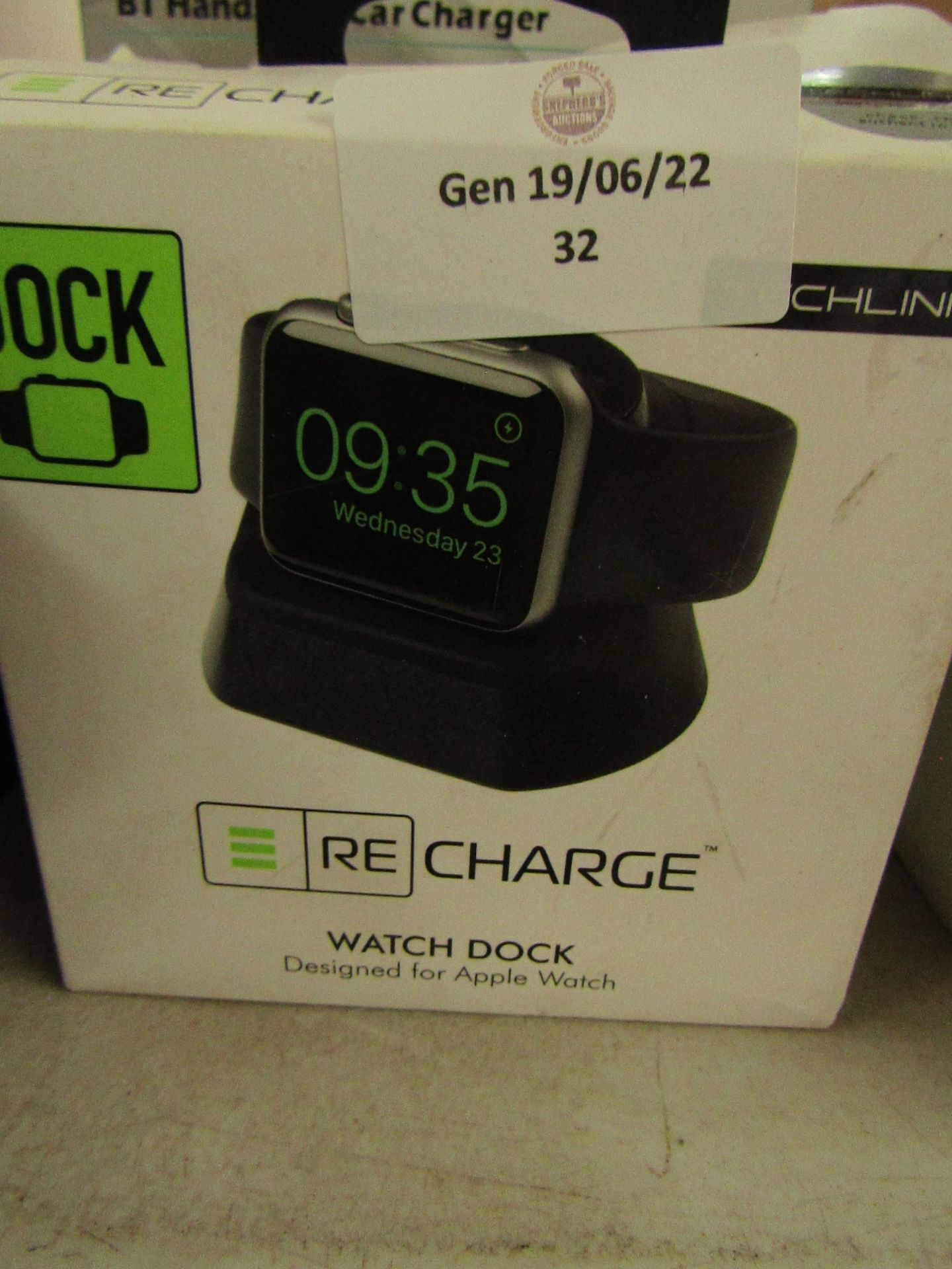 TechLink - ReCharge Watch Dock - Made For Apple Watches - Untested & Boxed.