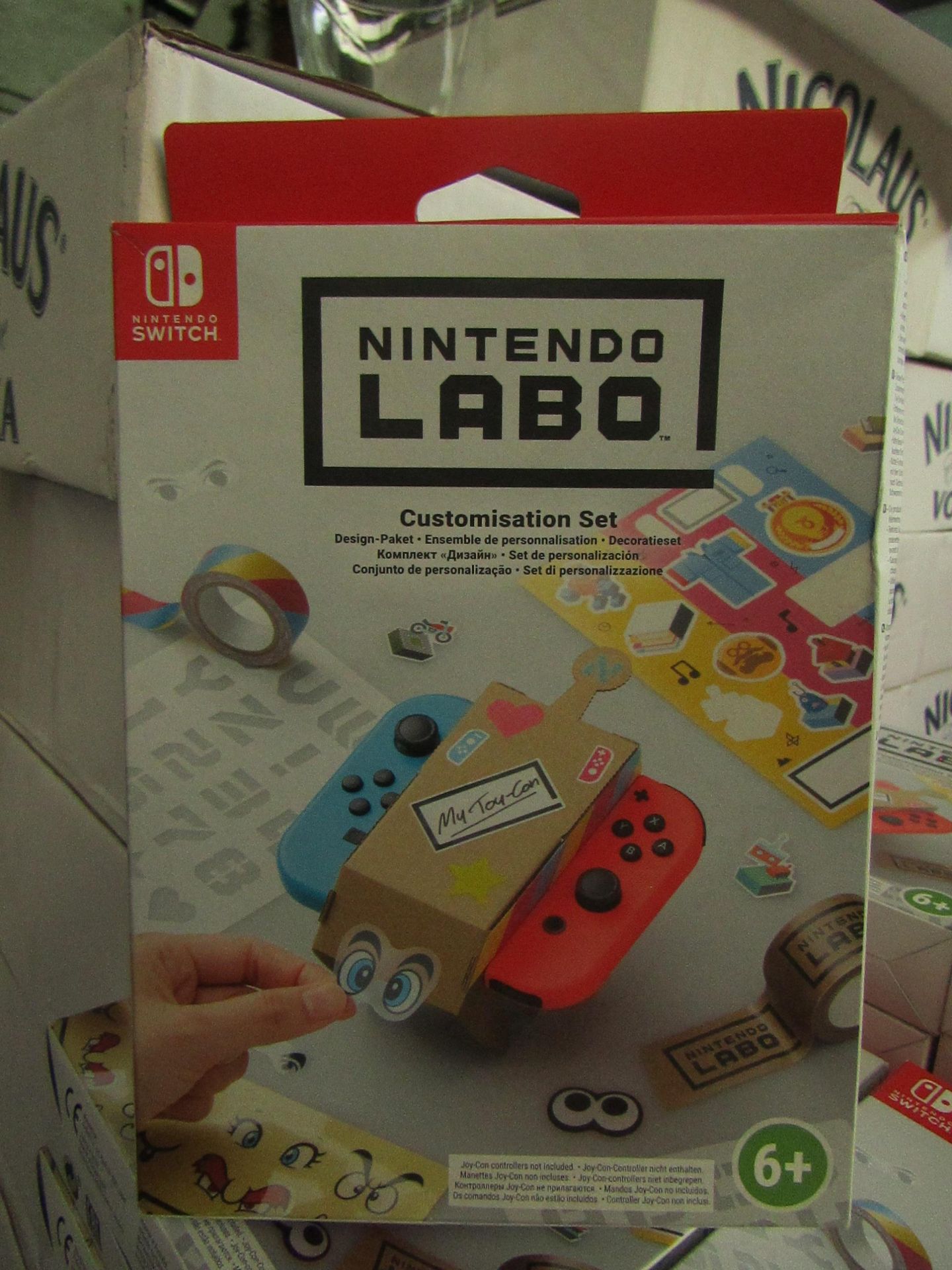 5x Nintendo Switch - LABO Customisation Set - Unused & Boxed.