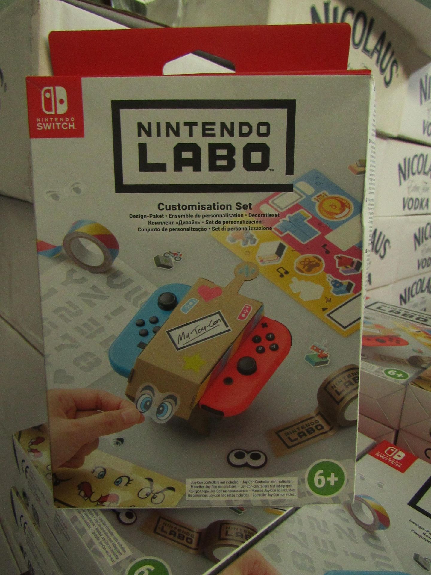 5x Nintendo Switch - LABO Customisation Set - Unused & Boxed.