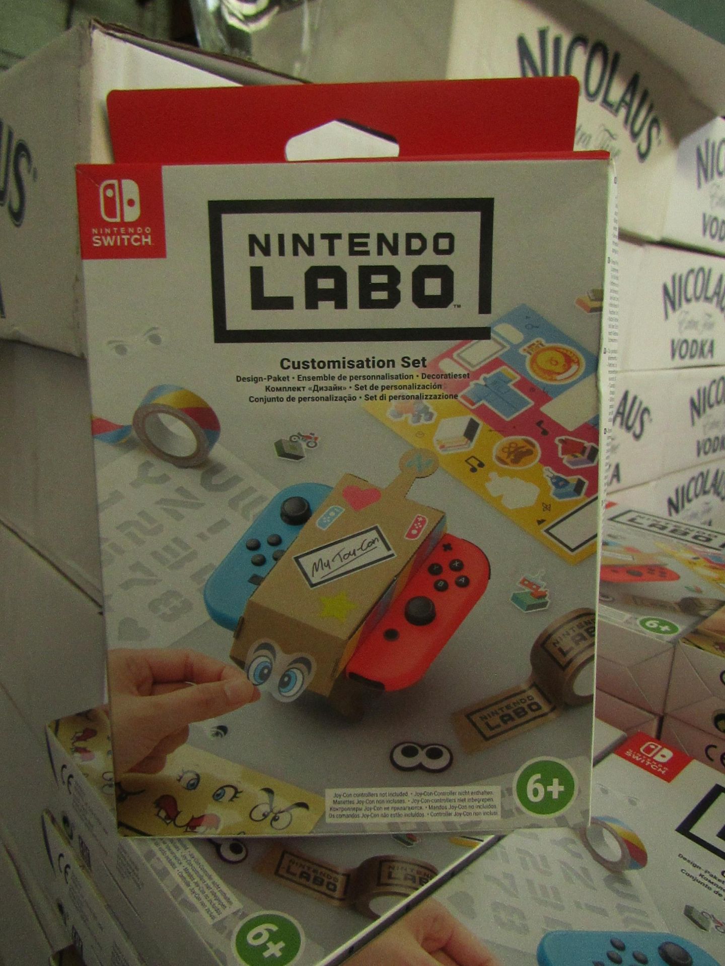 5x Nintendo Switch - LABO Customisation Set - Unused & Boxed.