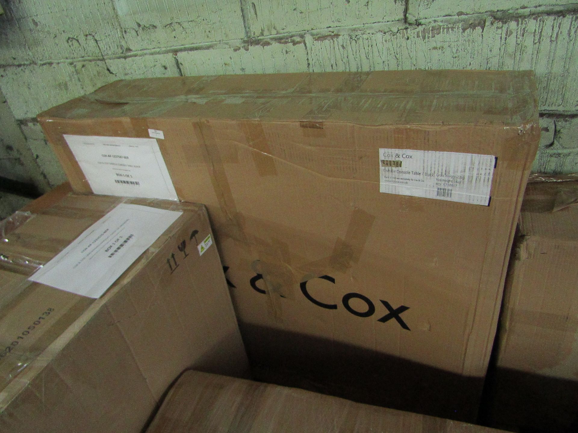 Cox & Cox Camille Console Table Black RRP ¶œ495.00