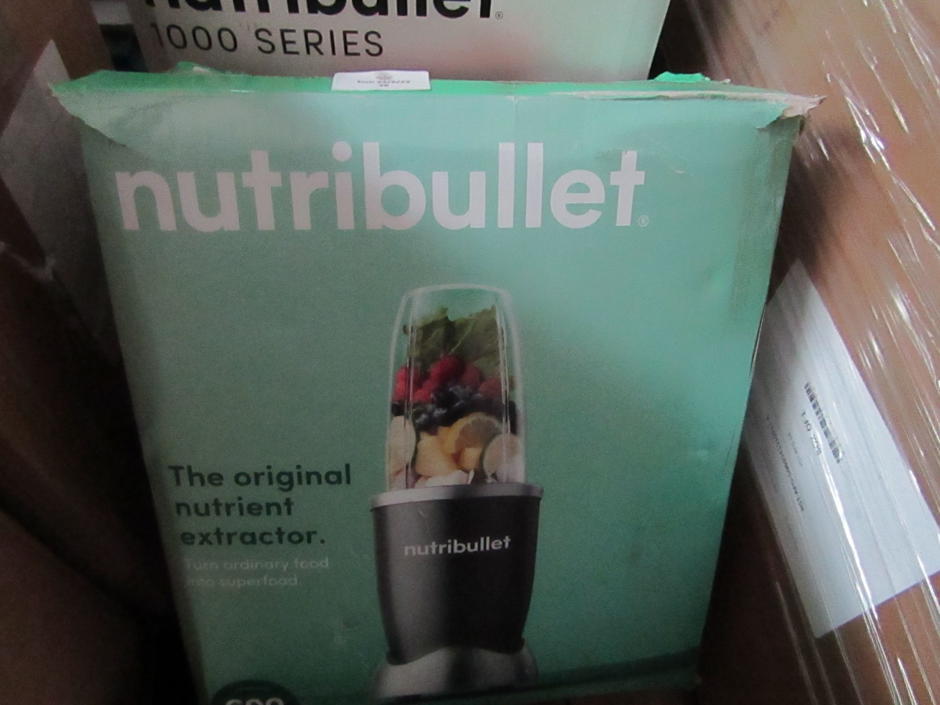 1 x Nutribullet 600 Series Starter Kit Graphite (DI) 1502 RRP ¶œ59.99 SKU HST-APG-5060541510357-B