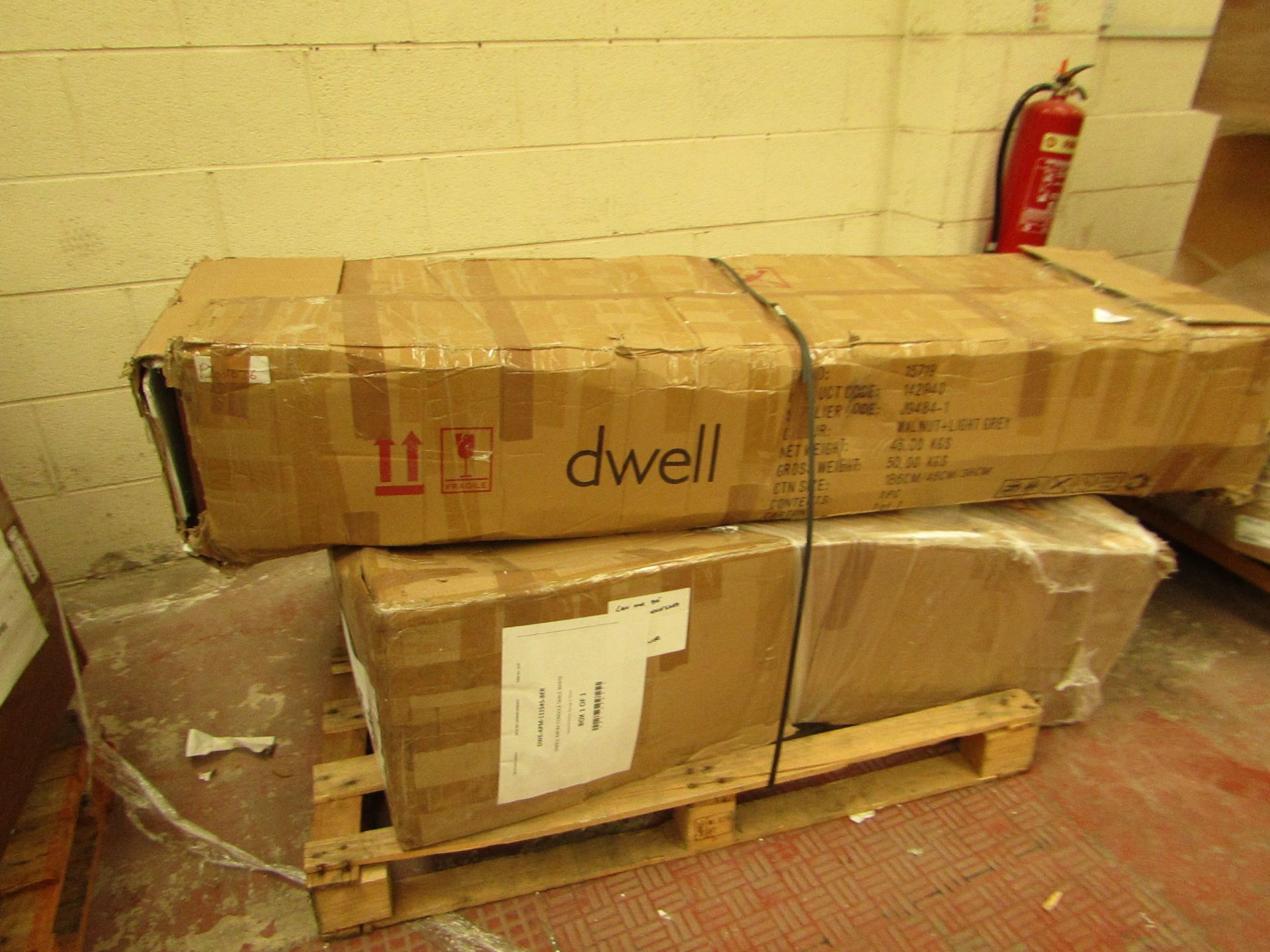 | 1X | PALLET OF FAULTY / MISSING PARTS / DAMAGED CUSTOMER RETURNS FROM DWELL UNMANIFESTED |