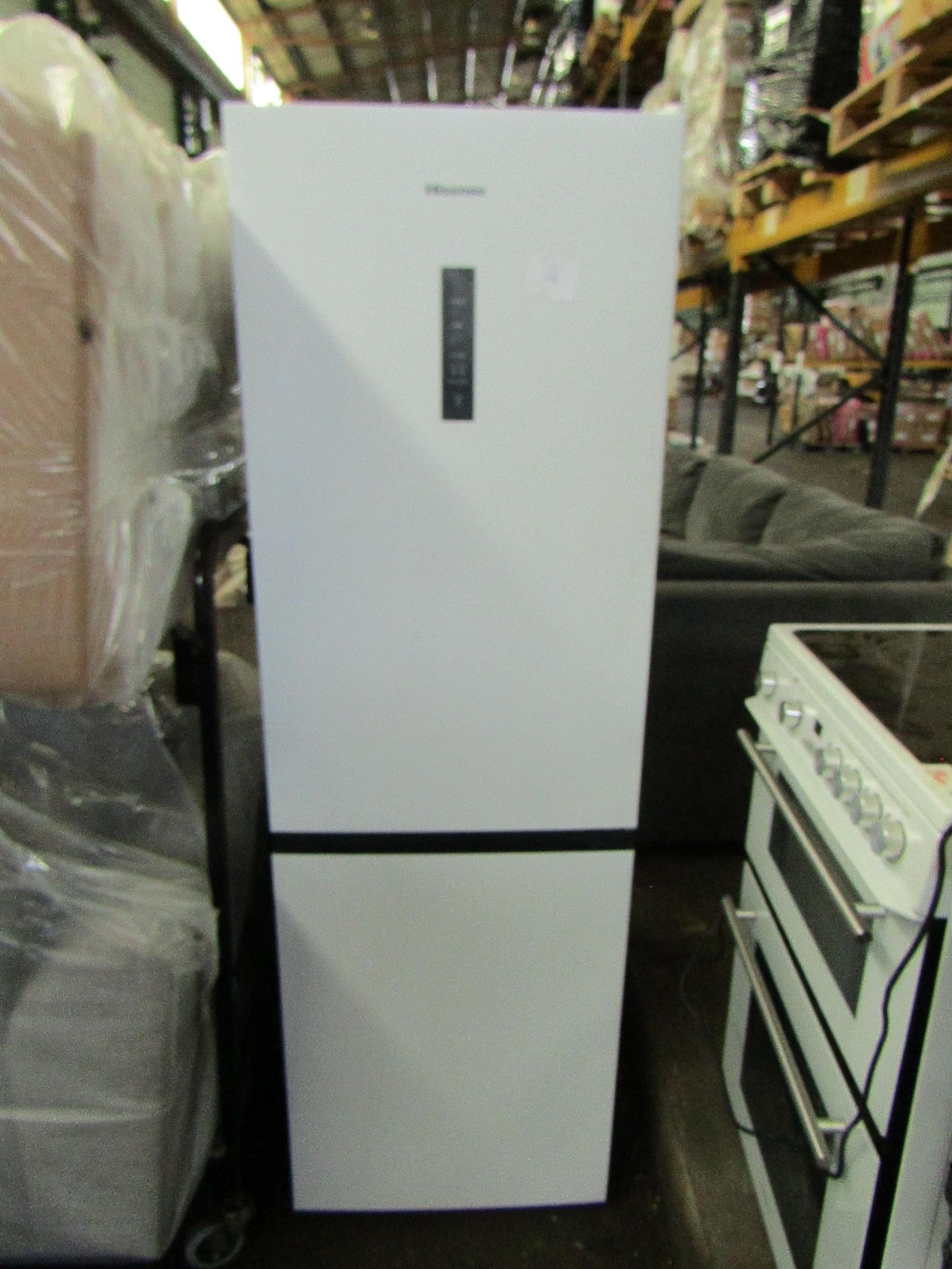 Hisense 60/40 fridge freezer, getting cold in both fridge and freezer, clean inside