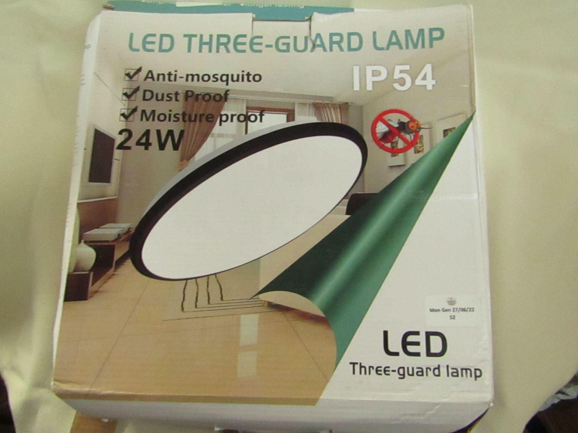 Unbranded - LED Three-Guard Lamp - Unchecked & Boxed.