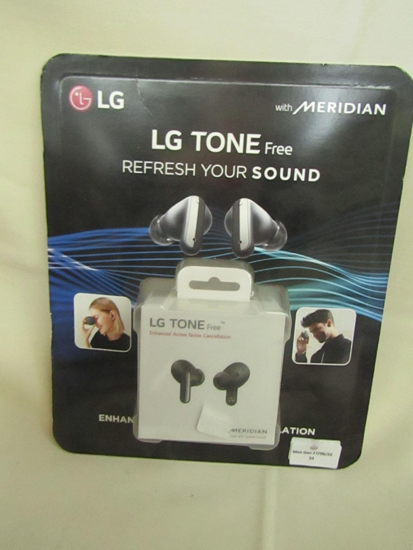 LG - Tone Free UFP5 Wireless Earbuds With Charging Case - Untested & Boxed. RRP £69.99