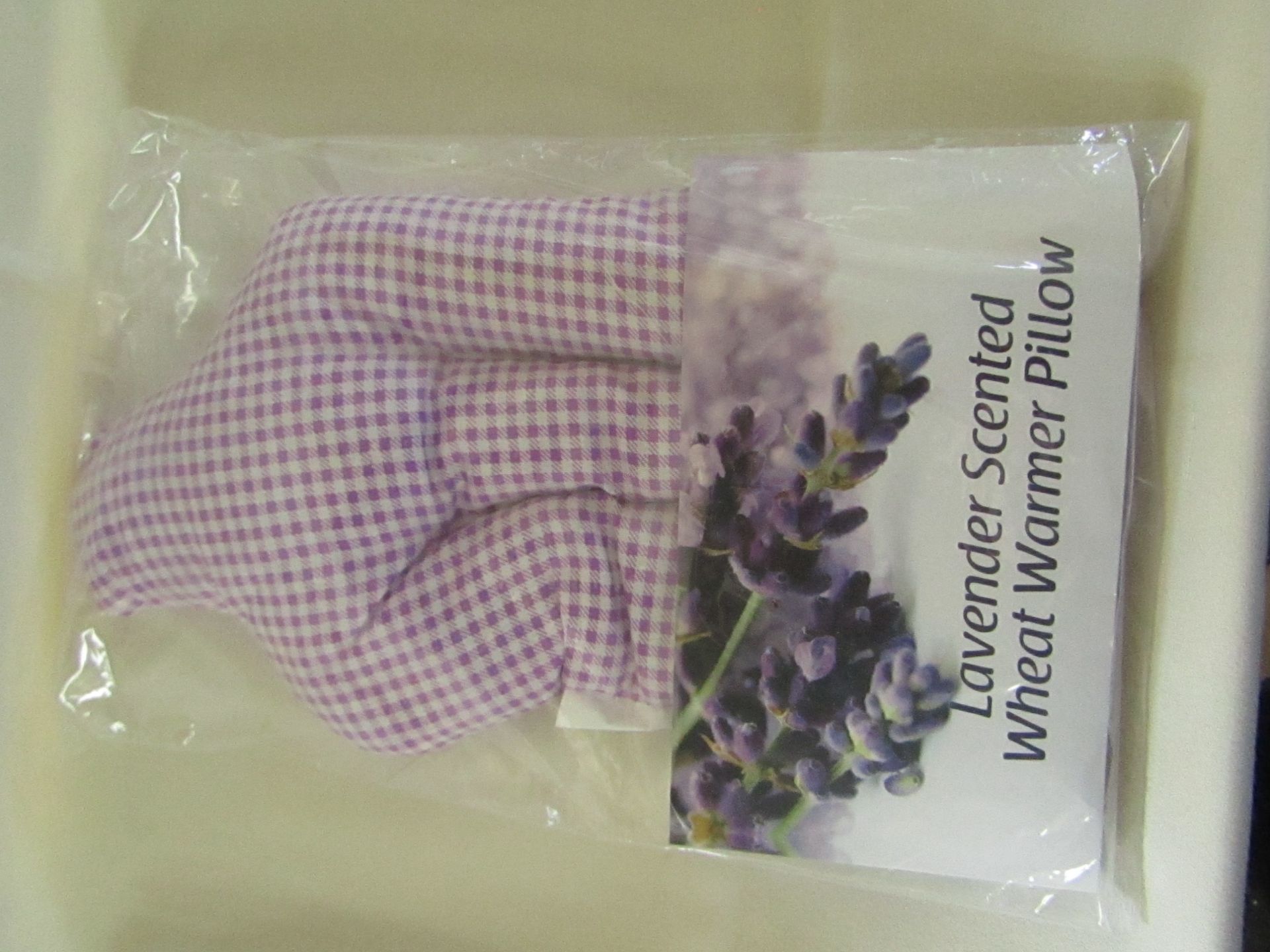 3x Lavendar Scented Wheat Pillow Warmer - Unused & Packaged.