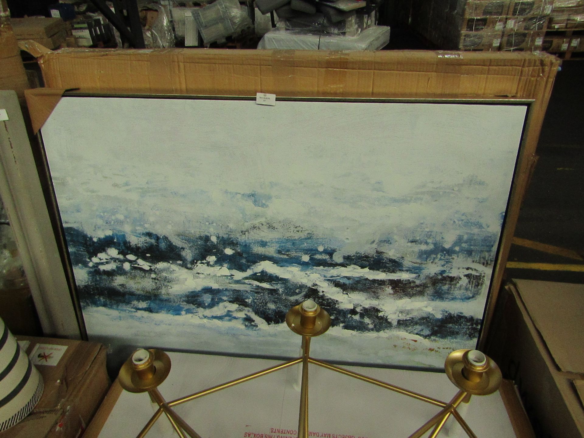 1 x Moot Group Pacific Ocean Waves Framed Art RRP £118.00 SKU MOO-DIR-5055999245357 TOTAL RRP £118