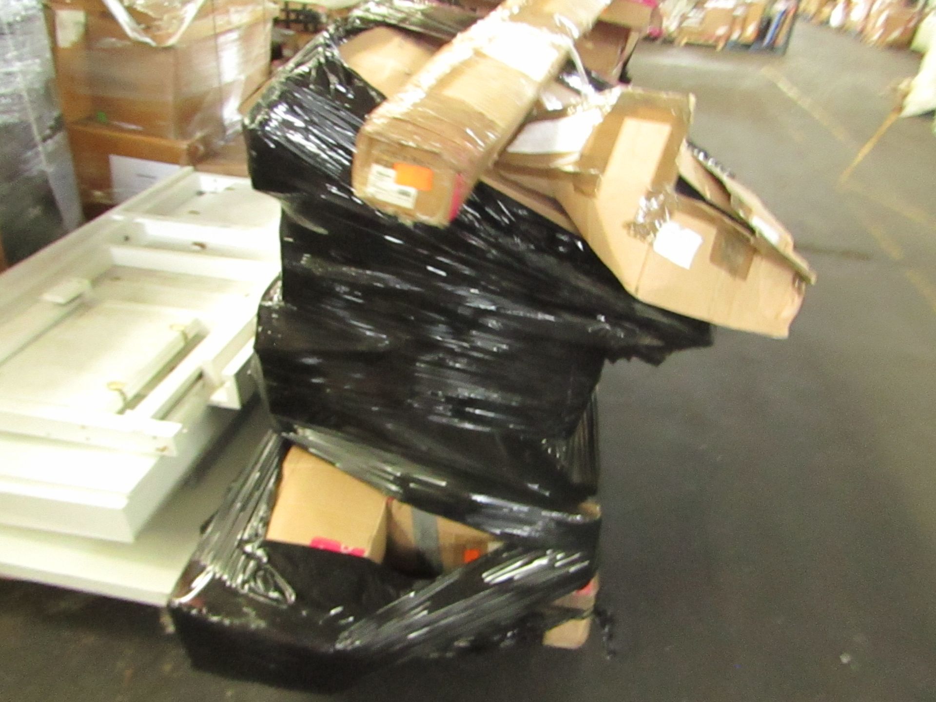 | 1X | PALLET OF FAULTY / MISSING PARTS / DAMAGED CUSTOMER RETURNS FROM TECTAKE UNMANIFESTED |