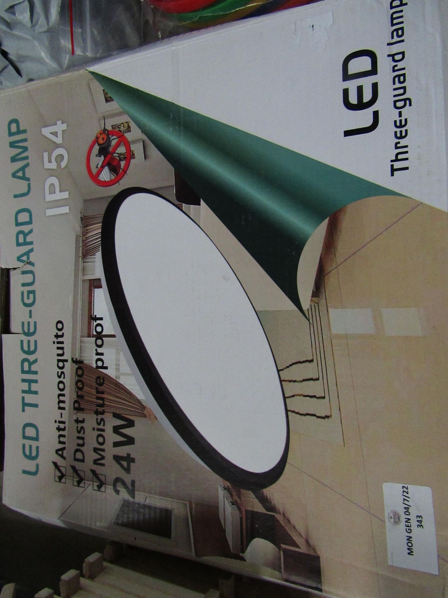 Unbranded - LED Three-Guard Lamp - Unchecked & Boxed.