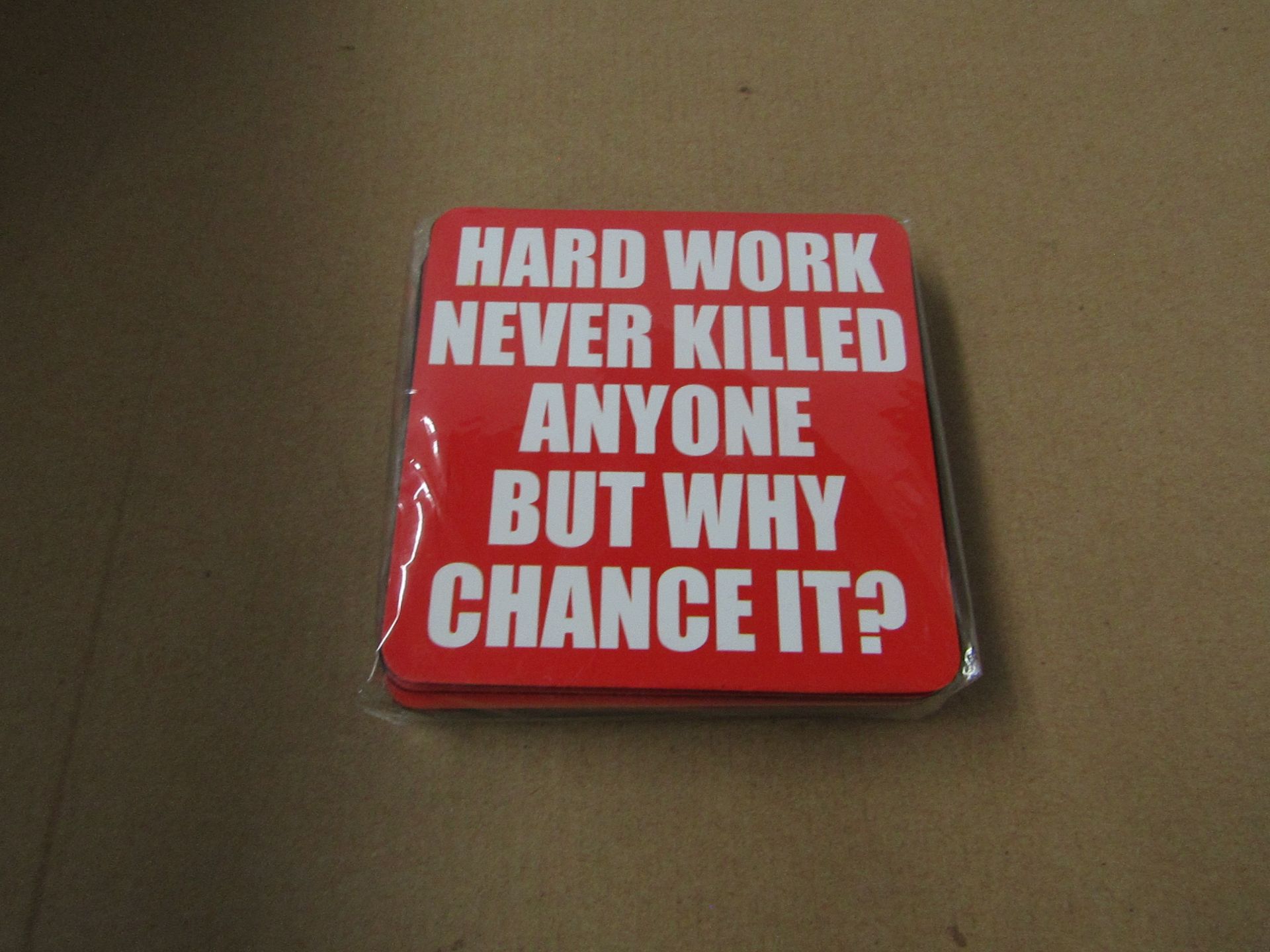 5x Packs Being : Spencer & Fleetwood - " HARD WORK NEVER KILLED ANYONE BUT WHY CHANGE IT? "