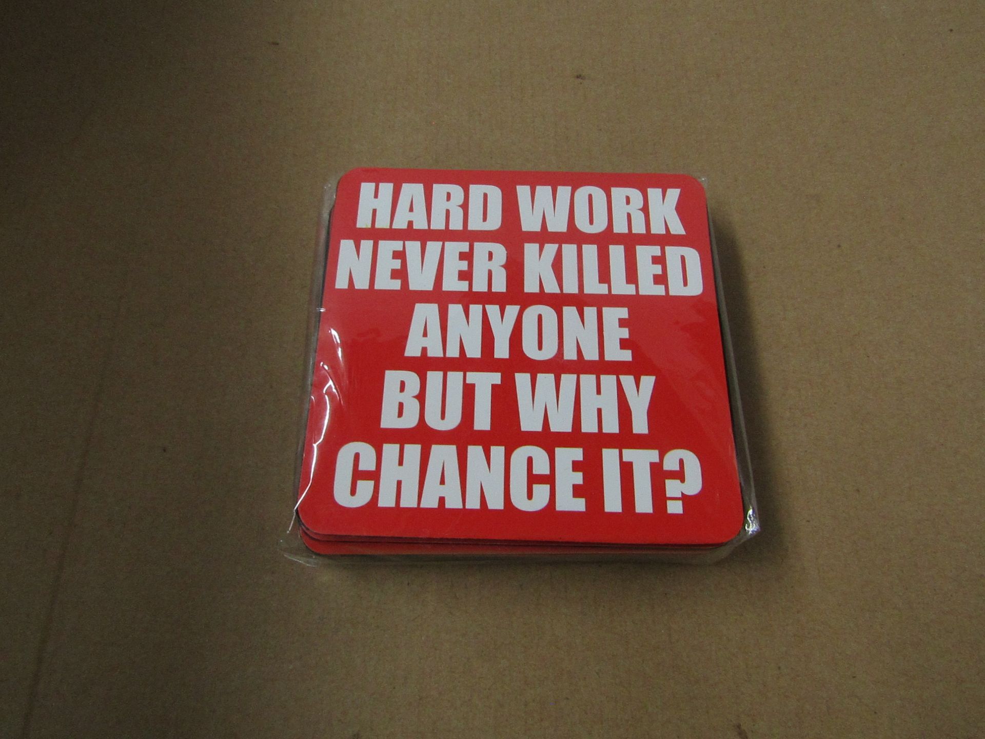 5x Packs Being : Spencer & Fleetwood - " HARD WORK NEVER KILLED ANYONE BUT WHY CHANGE IT? "