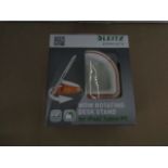 Leitz - Desk Stand ( Orange & White ) Suitable For Ipad & Tablet - New & Boxed.