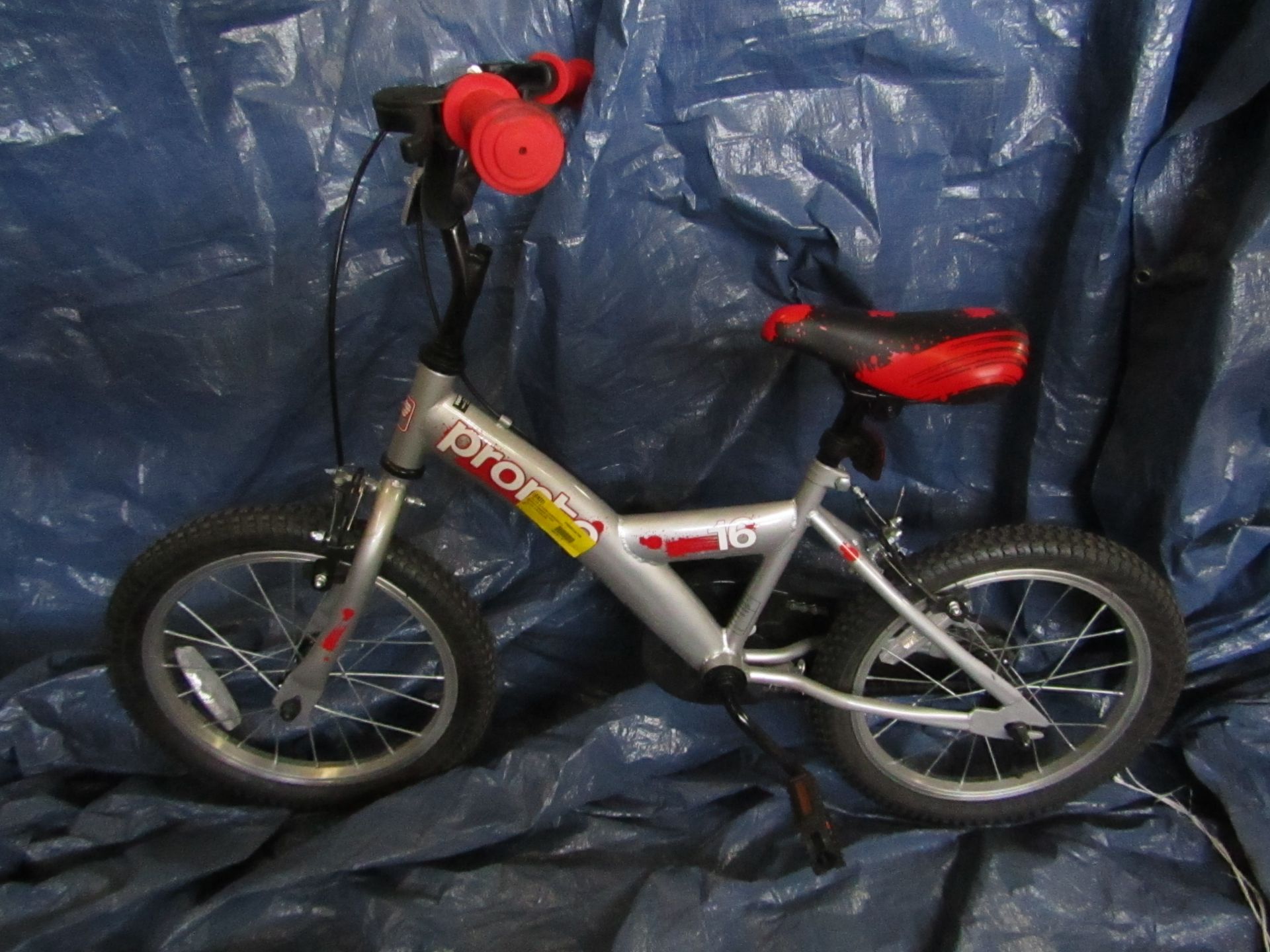 | 1X | PRONTO 16" CHILDRENS BICYCLE | ASSEMBLED NO BOX | PALLET REF : ASDA DIR 031 | NO ONLINE