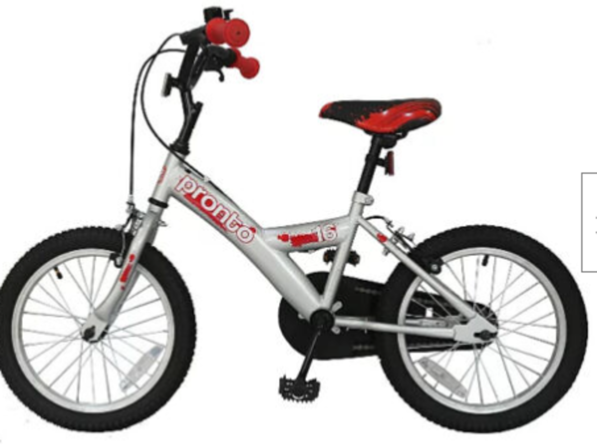 | 1X | PRONTO 16" CHILDRENS BICYCLE | UNCHECKED & BOXED | PALLET REF : ASDA DIR 031 | NO ONLINE - Image 2 of 2