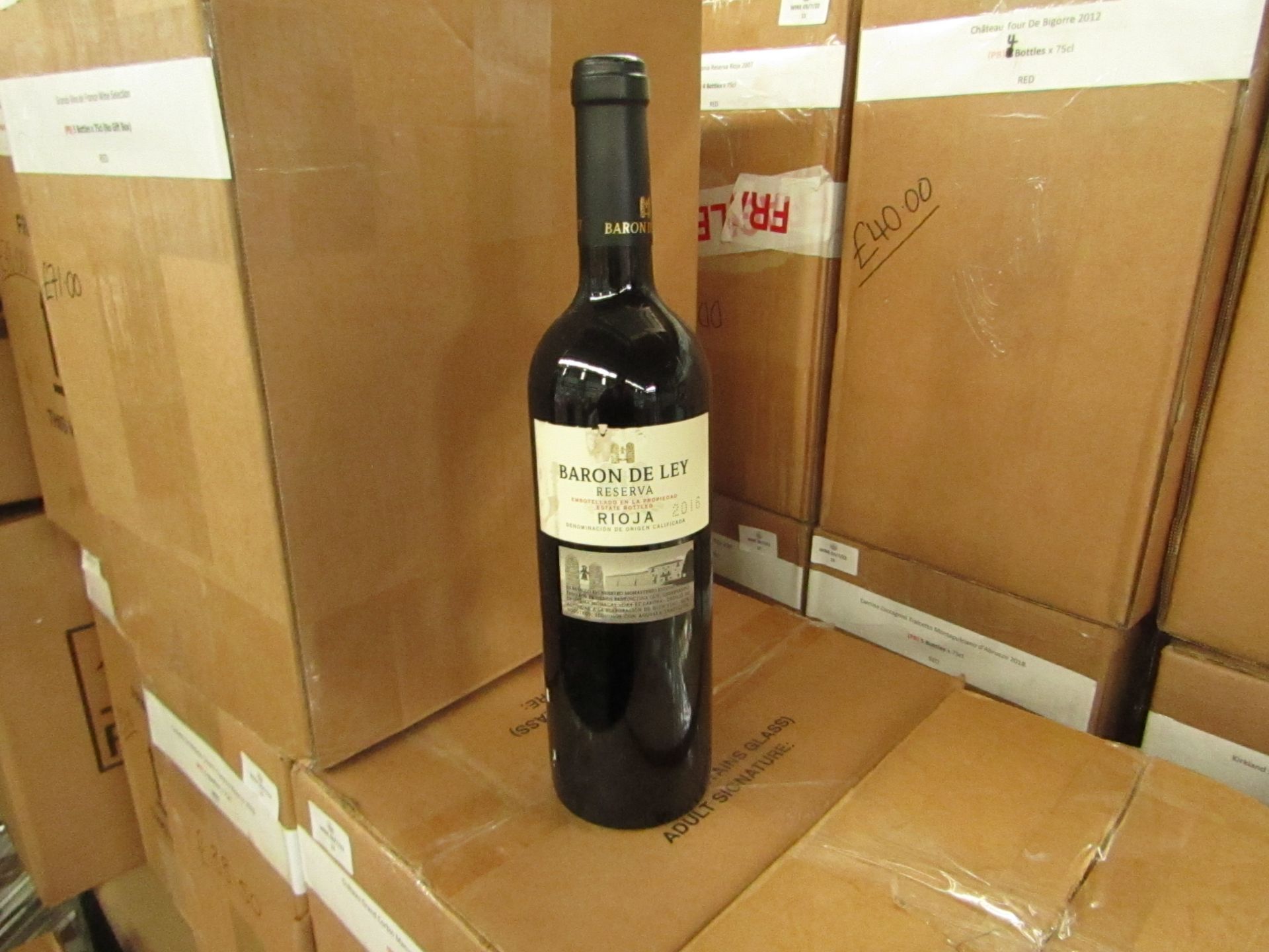 6x Bottles of Baron de Ley Reserva Rioja 2016 - Red - RRP £66