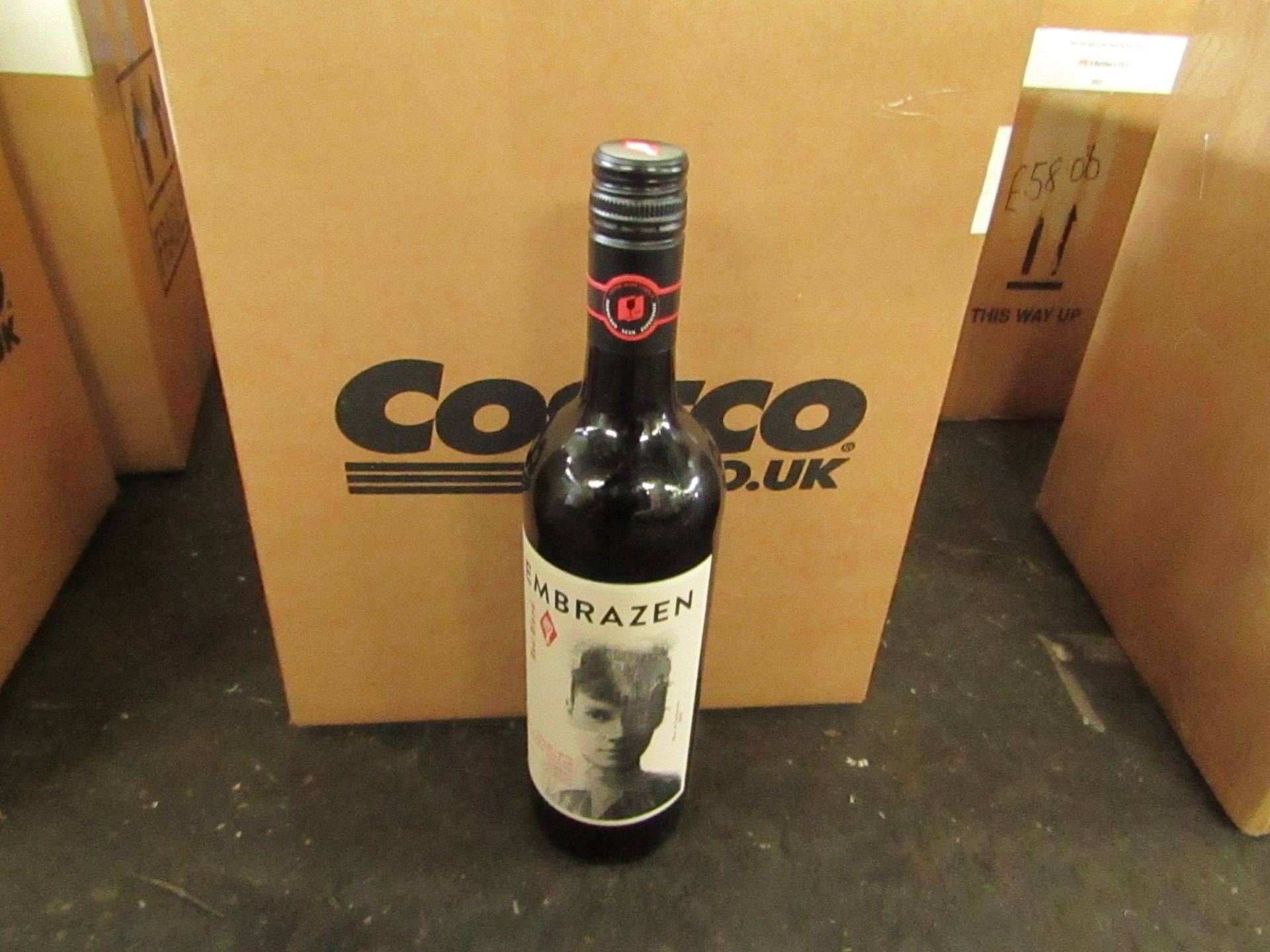 2x 75cl Bottles of Embrazen Red Blend - Red - RRP £17