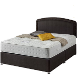 | 1X | SLEEPRIGHT LORENZA 4FT6 DOUBLE DIVAN BED BASE GREY 2-DRAWER | 2 PARTS | LOOKS TO BE IN GOOD