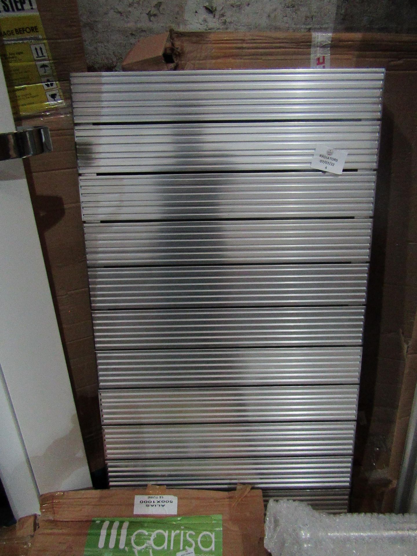 Carisa - Nemo Monza Radiator - Silver - 1040x600mm - Look In Good Condition, Unchecked For Fixing