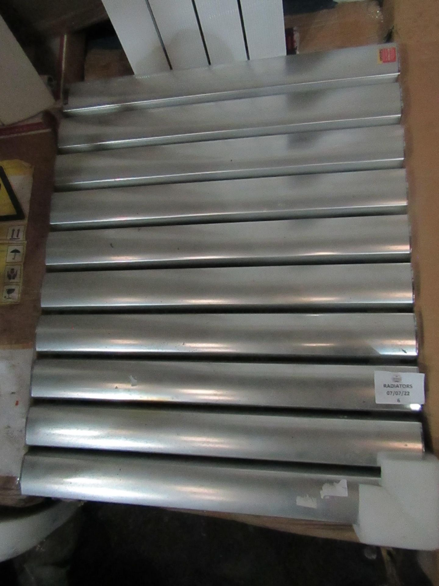 Carisa - Vesta Radiator - Silver - 600x745mm - Looks In Good Condition, However Needs Some Attention