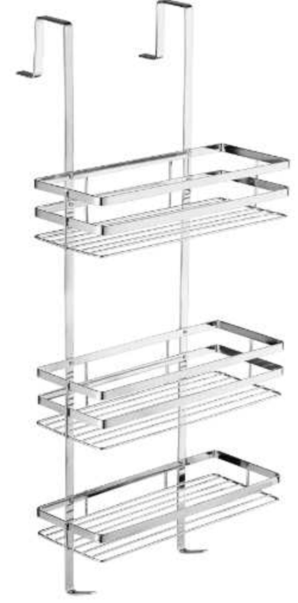 VAT Tectake - Shower Caddy Stainless Steel - Unchecked & Boxed. RRP œ33.99