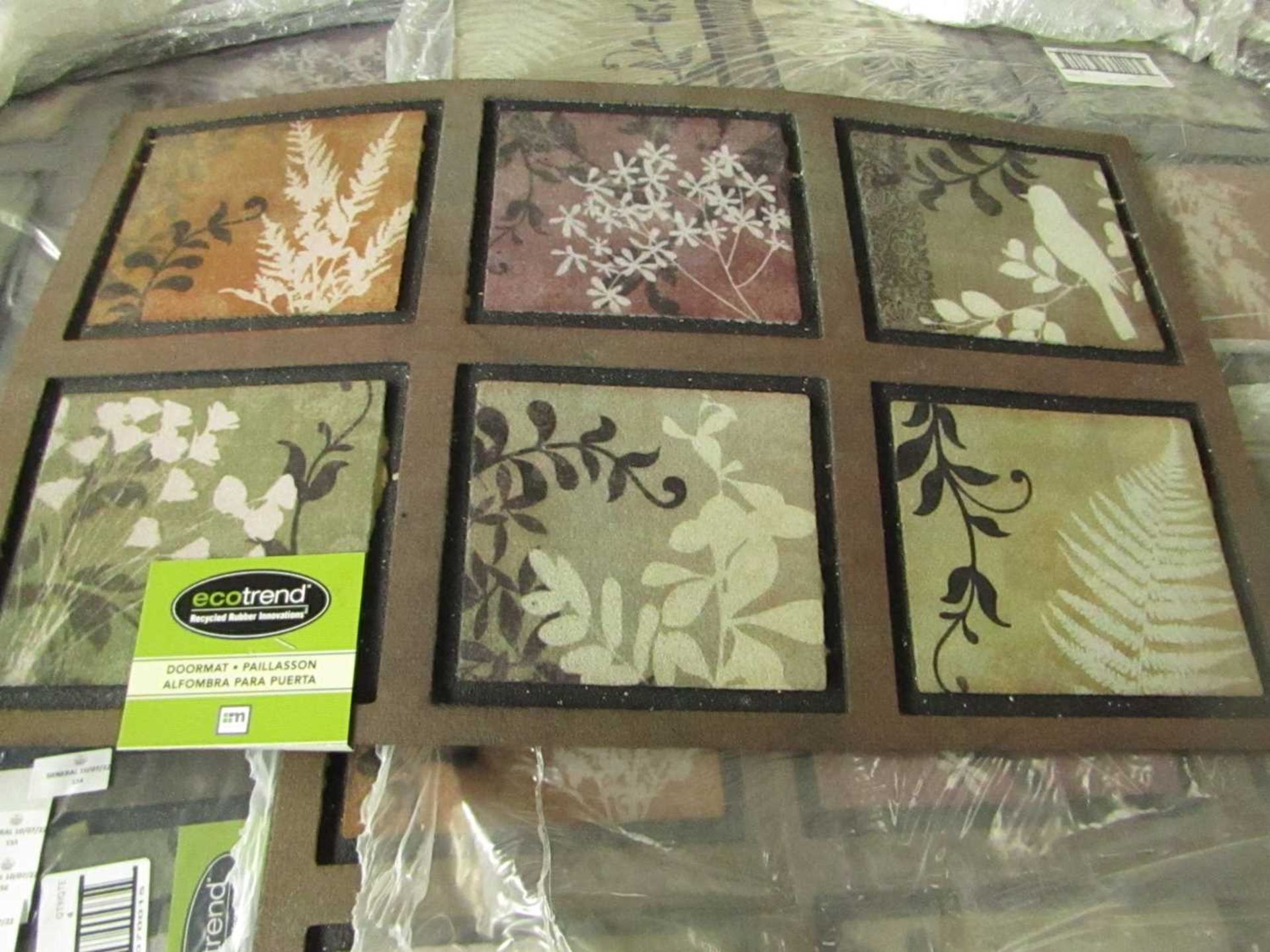 VAT EcoTrend - Floral Fall Door Mat ( 75x45cm ) - Unused, No Packaging.