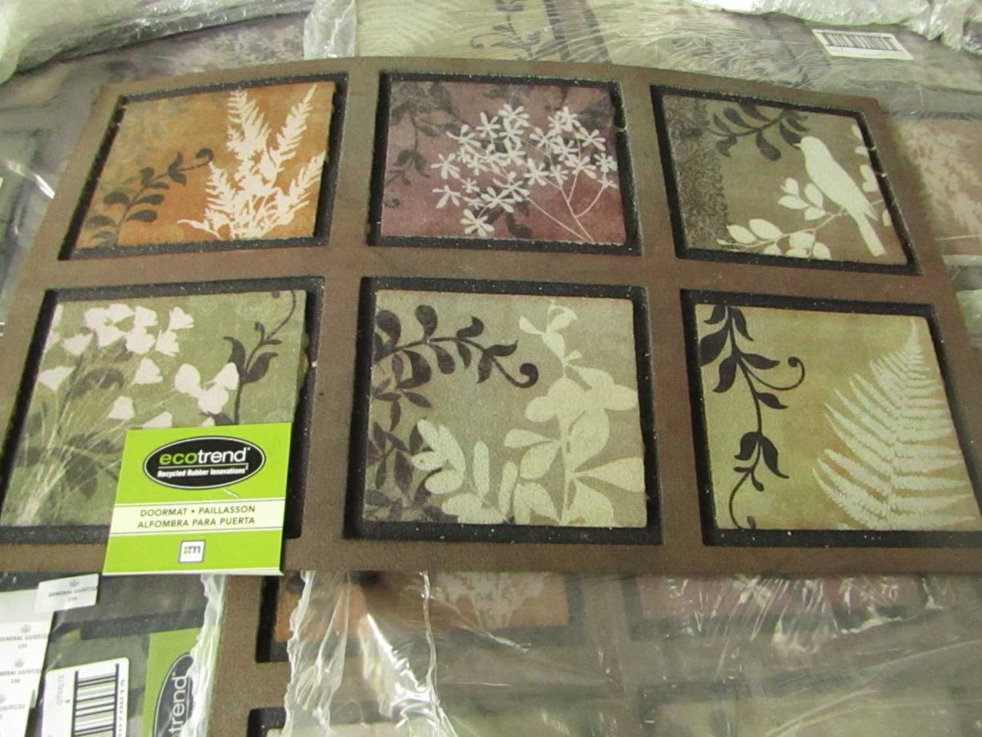 VAT EcoTrend - Floral Fall Door Mat ( 75x45cm ) - Unused, No Packaging.