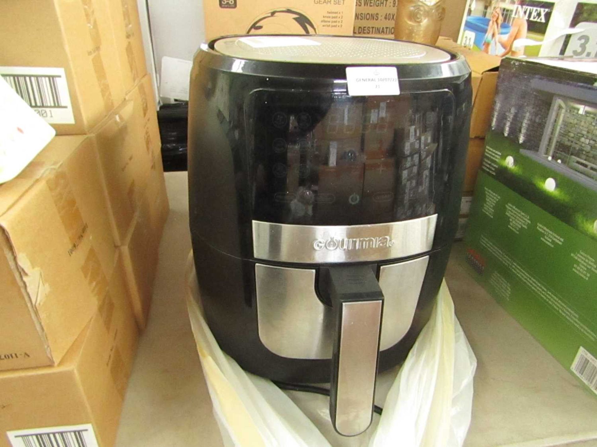 VAT Gourmia - Digital Air Fryer - Untested, No Packaging.