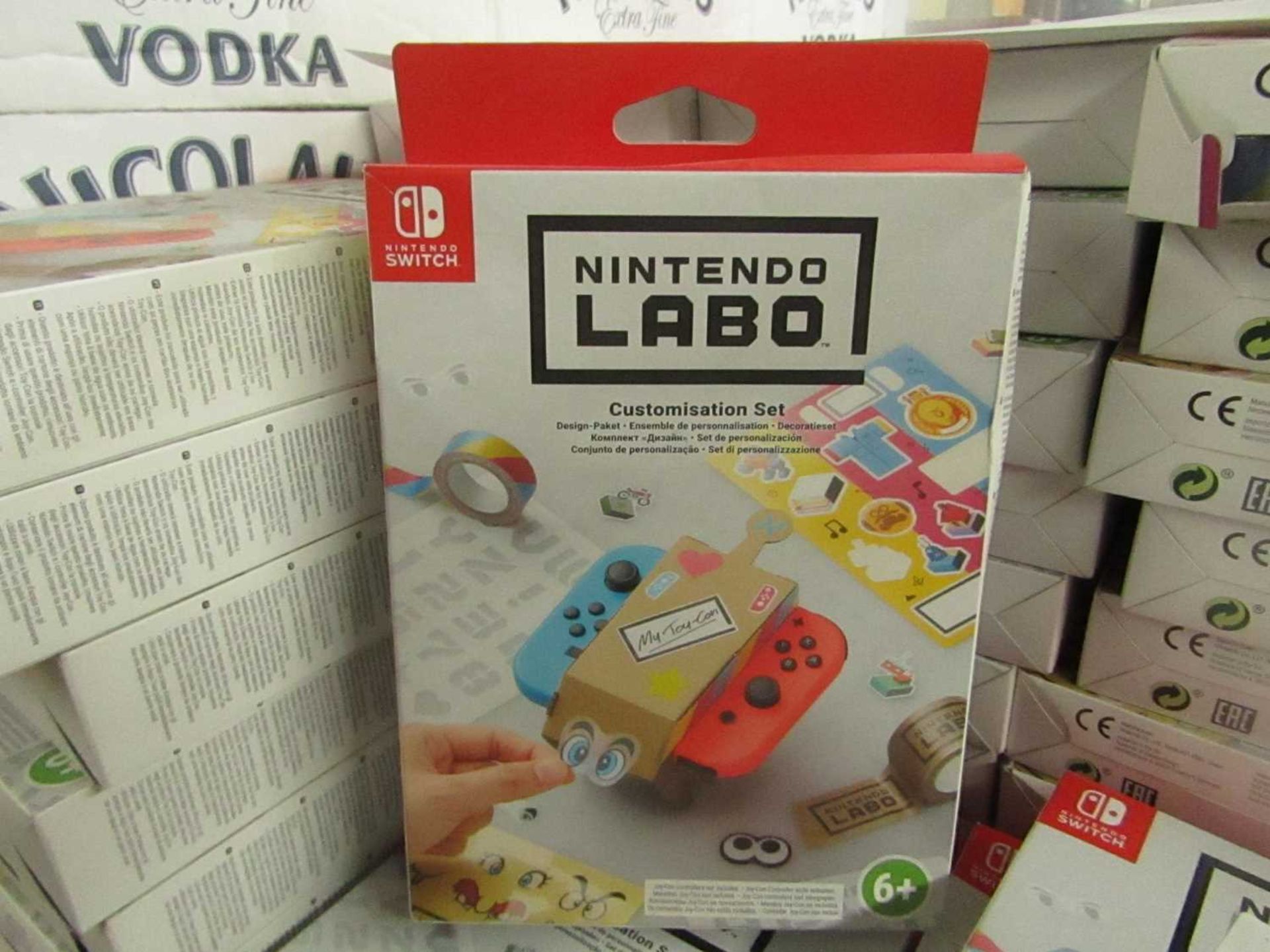 VAT 5x Nintendo Switch - LABO Customisation Set - Unused & Boxed.