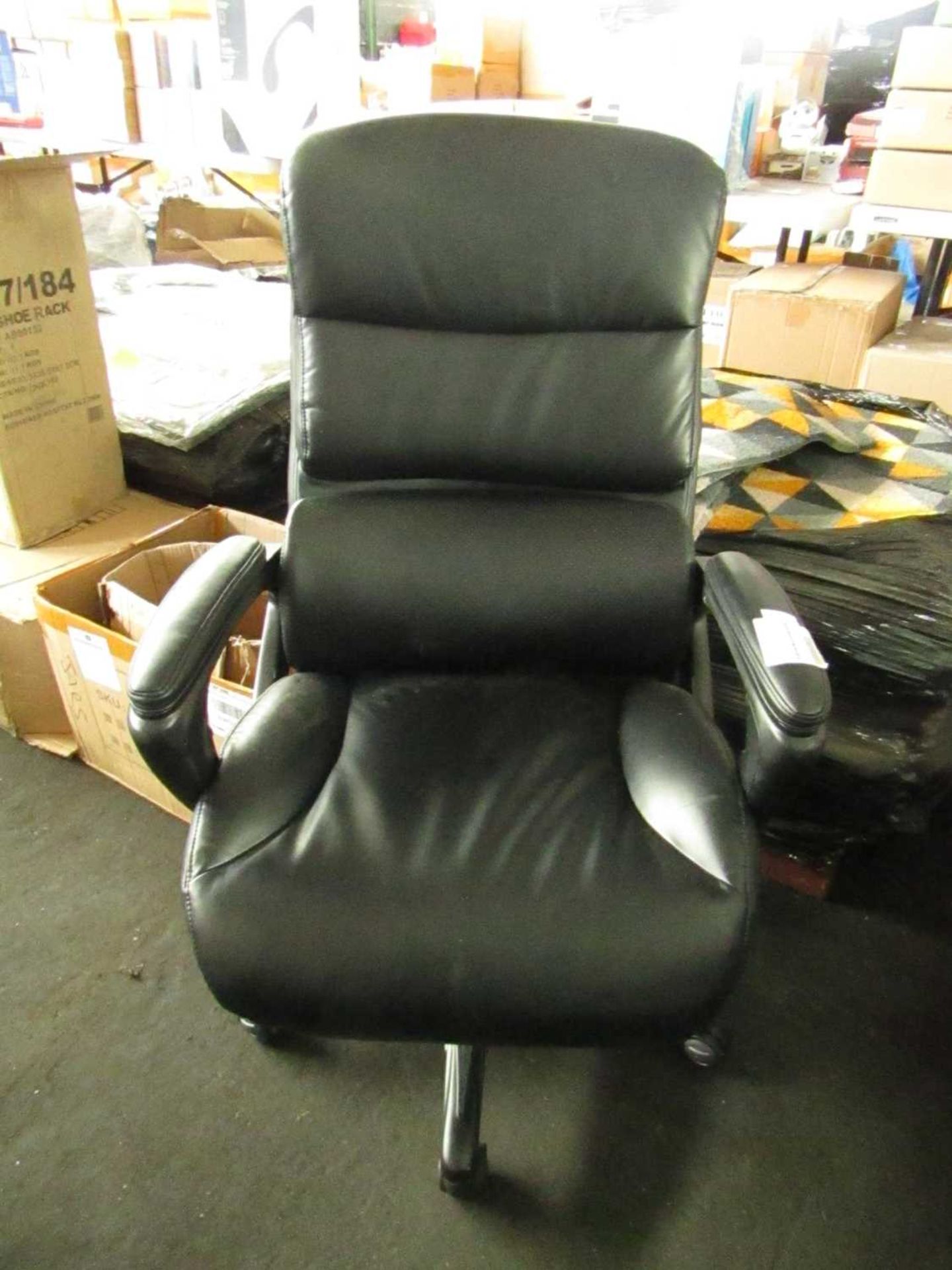VAT La-Z-Boy - Air Executive Black Office Chair - Good Condition, No Packaging. RRP œ280 @Costco.