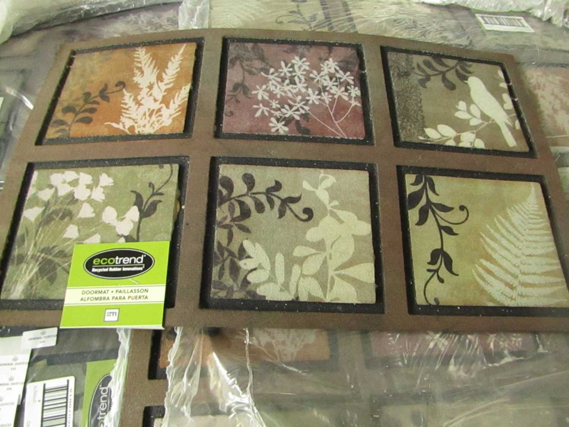 VAT EcoTrend - Floral Fall Door Mat ( 75x45cm ) - Unused, No Packaging.