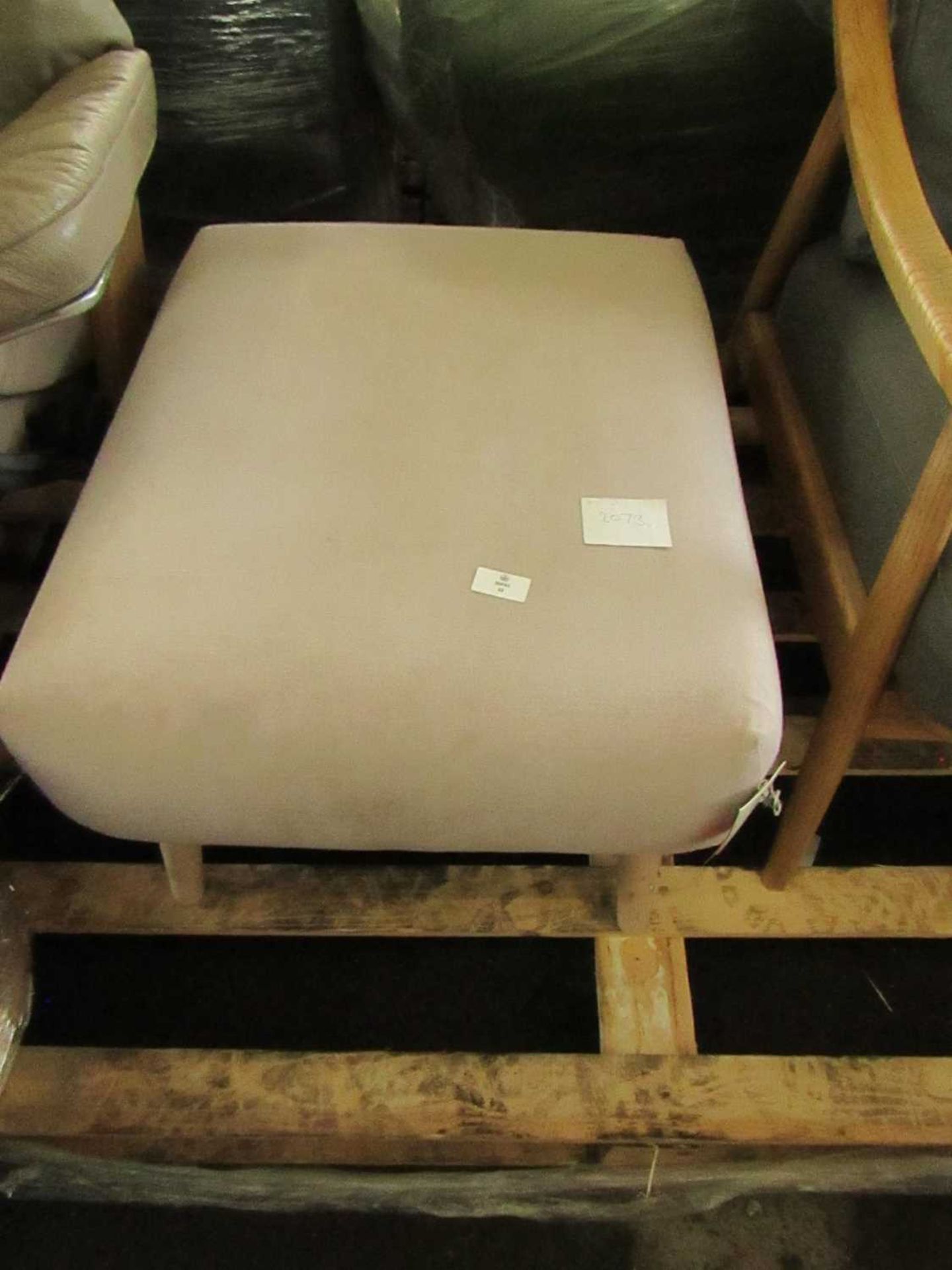 VAT Cox and Cox footstool, has a few dirty marks but other than that appears to be in good