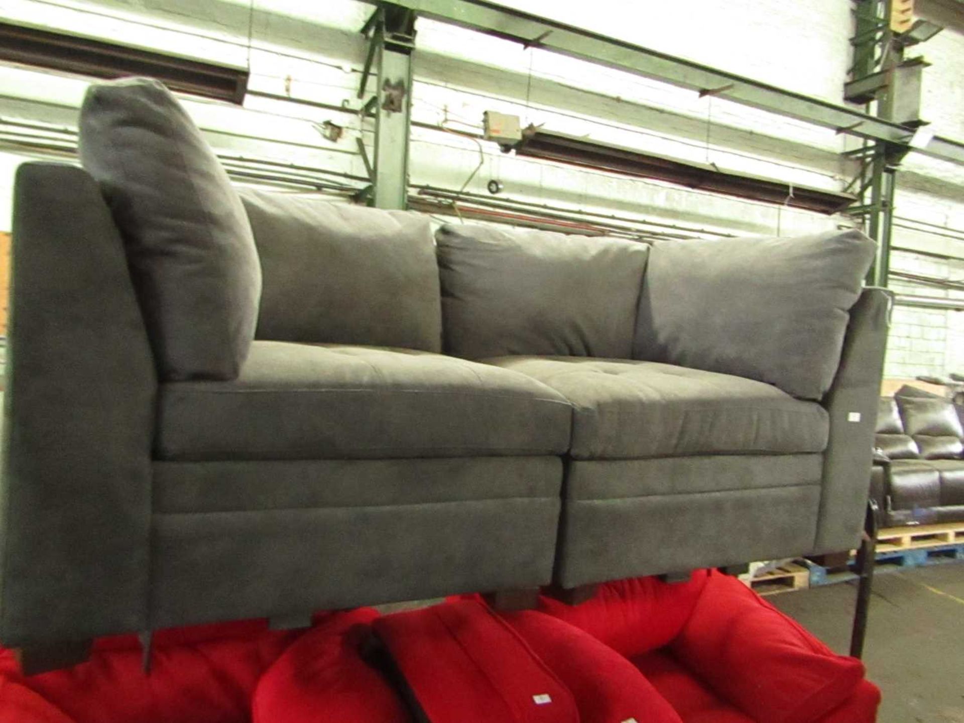 VAT 2 parts to a Modular sofa which are the corner pieces which happen to make up a 2 seater Sofa