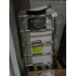 Carisa - Bacchus Floor Mounted Towel Radiator - 500x950mm - Item Appears to be in Good Condition &